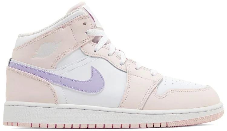 Кросівки Air Jordan 1 Mid GS 'Pink Wash'