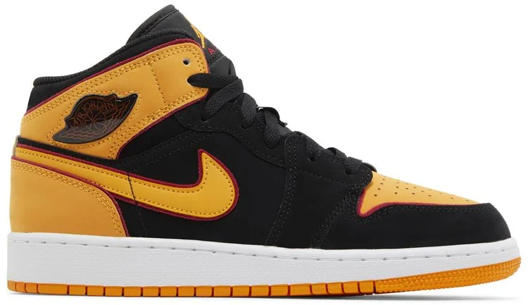 Кросівки Air Jordan 1 Mid SE GS 'Vivid Orange'