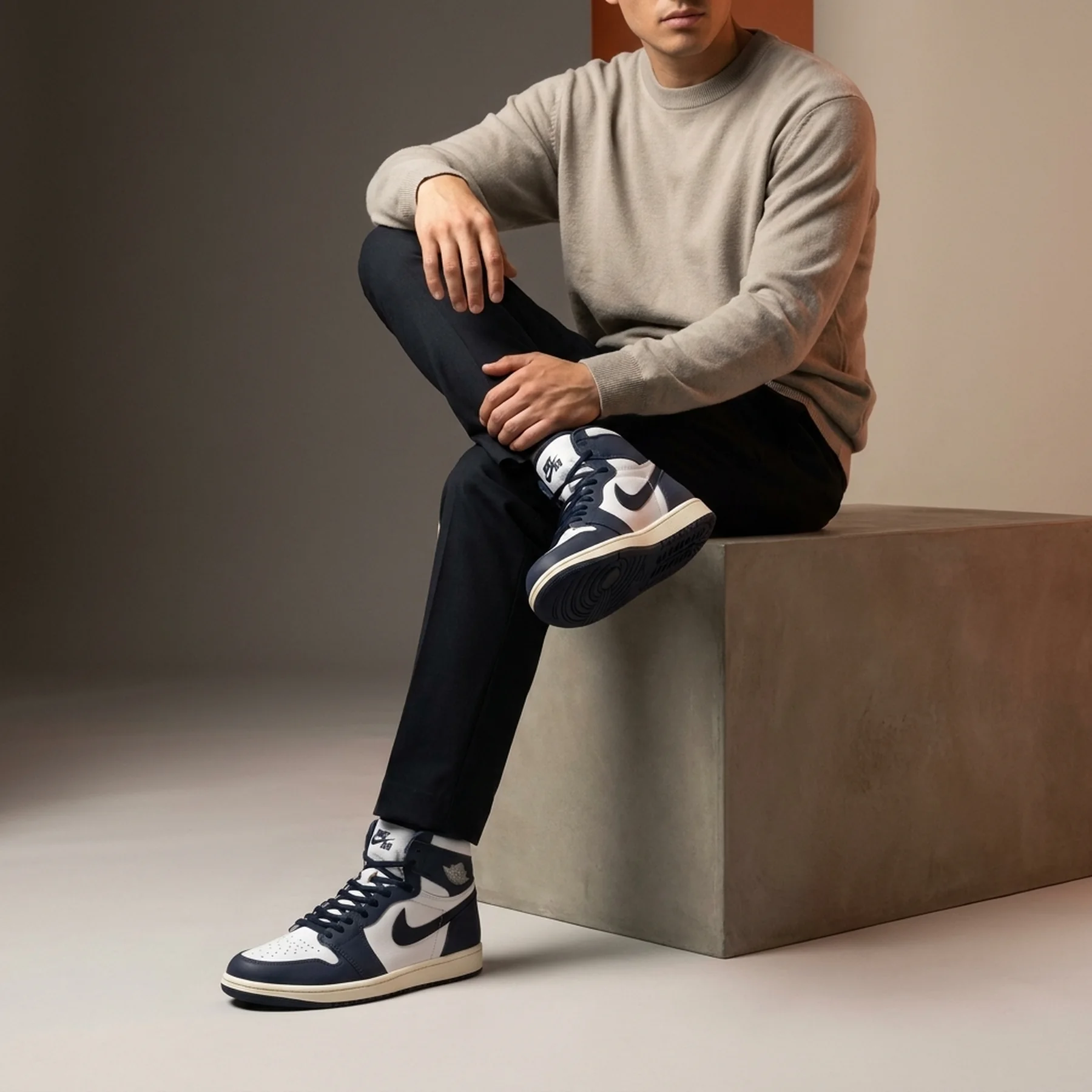 Кросівки Air Jordan 1 Retro High OG ‘Midnight Navy’