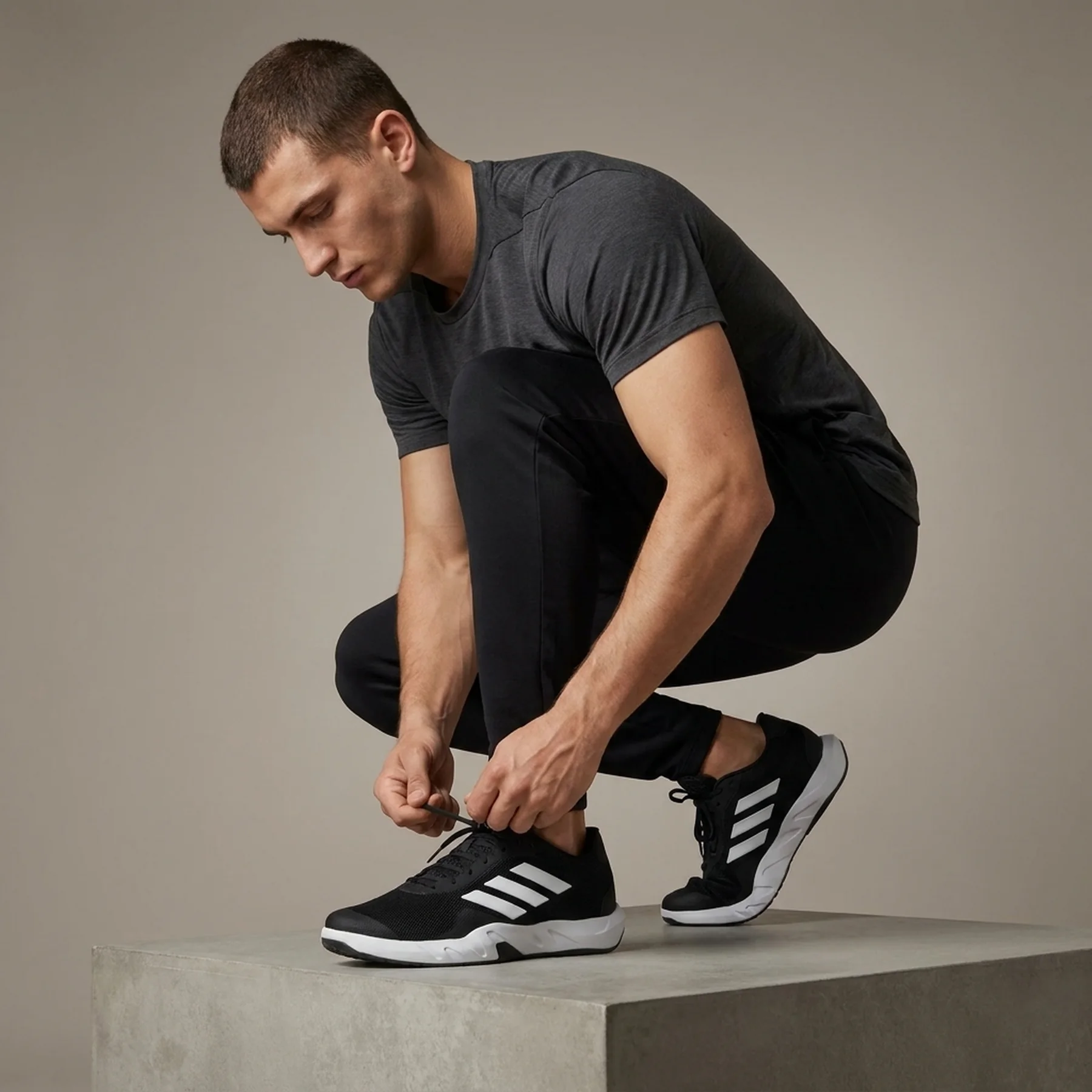 Кросівки чоловічі Adidas Amplimove Trainer Black (IF0953)