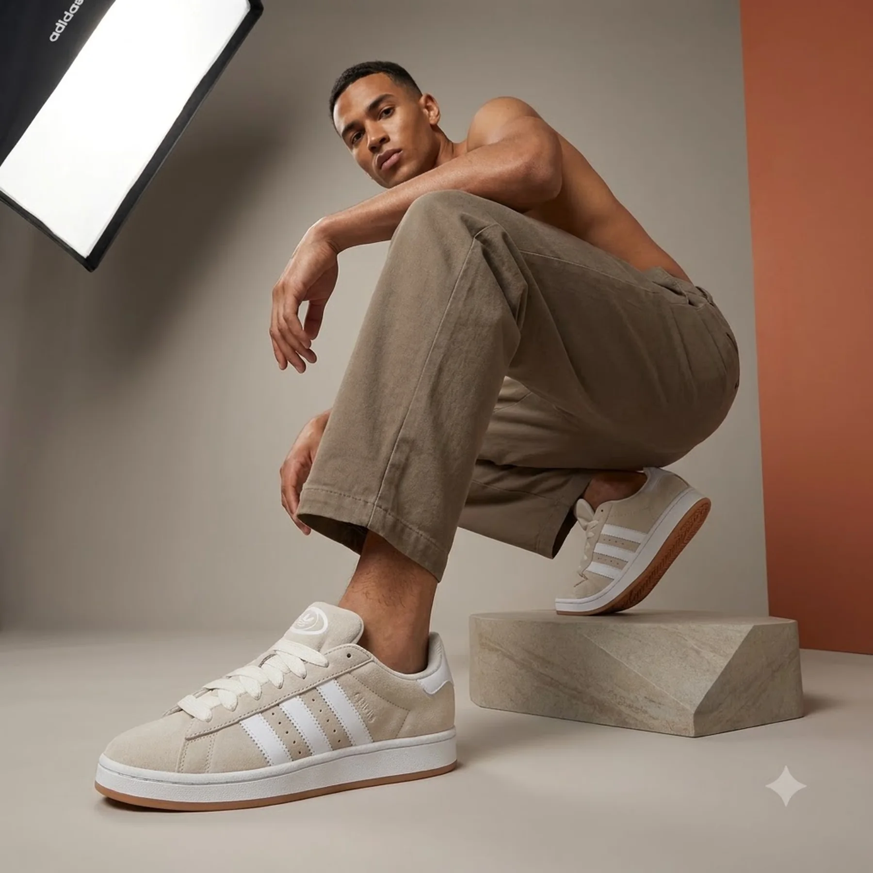 Кросівки чоловічі Adidas Campus 00S Beige (ID1435)