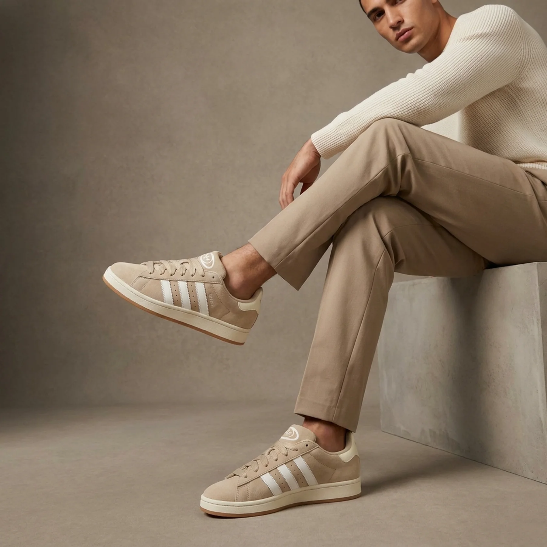Кросівки чоловічі Adidas Campus 00S Beige (JR9151)