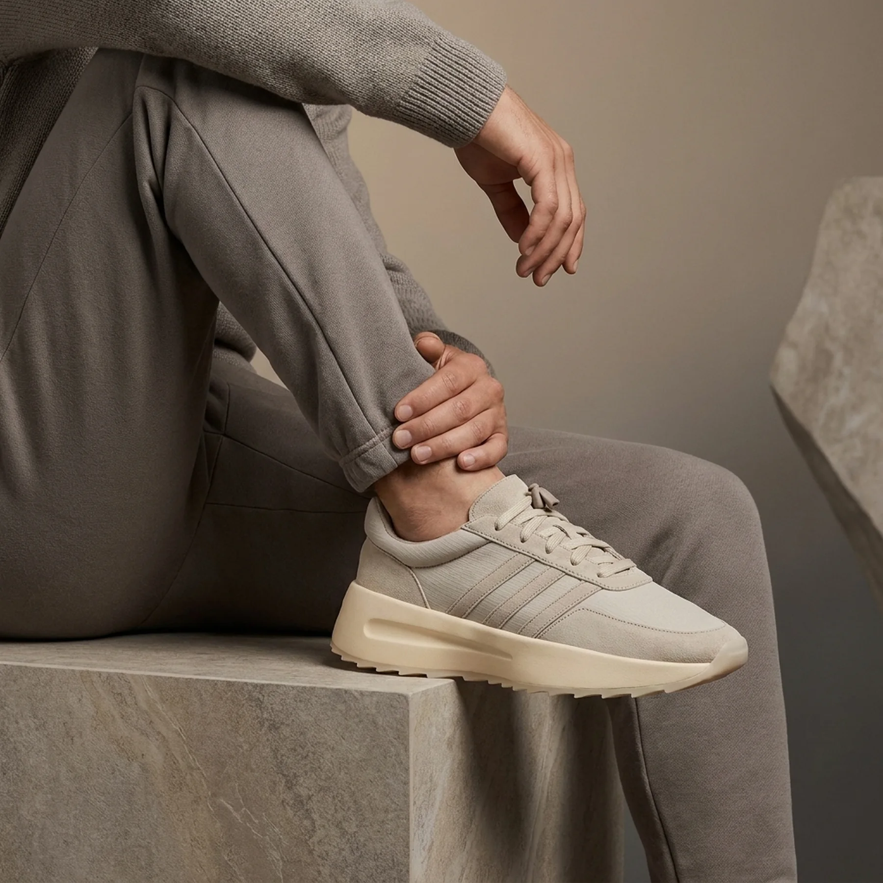 Кросівки чоловічі Adidas Fear Of God Athletics X Los Angeles Runner (IH5152)