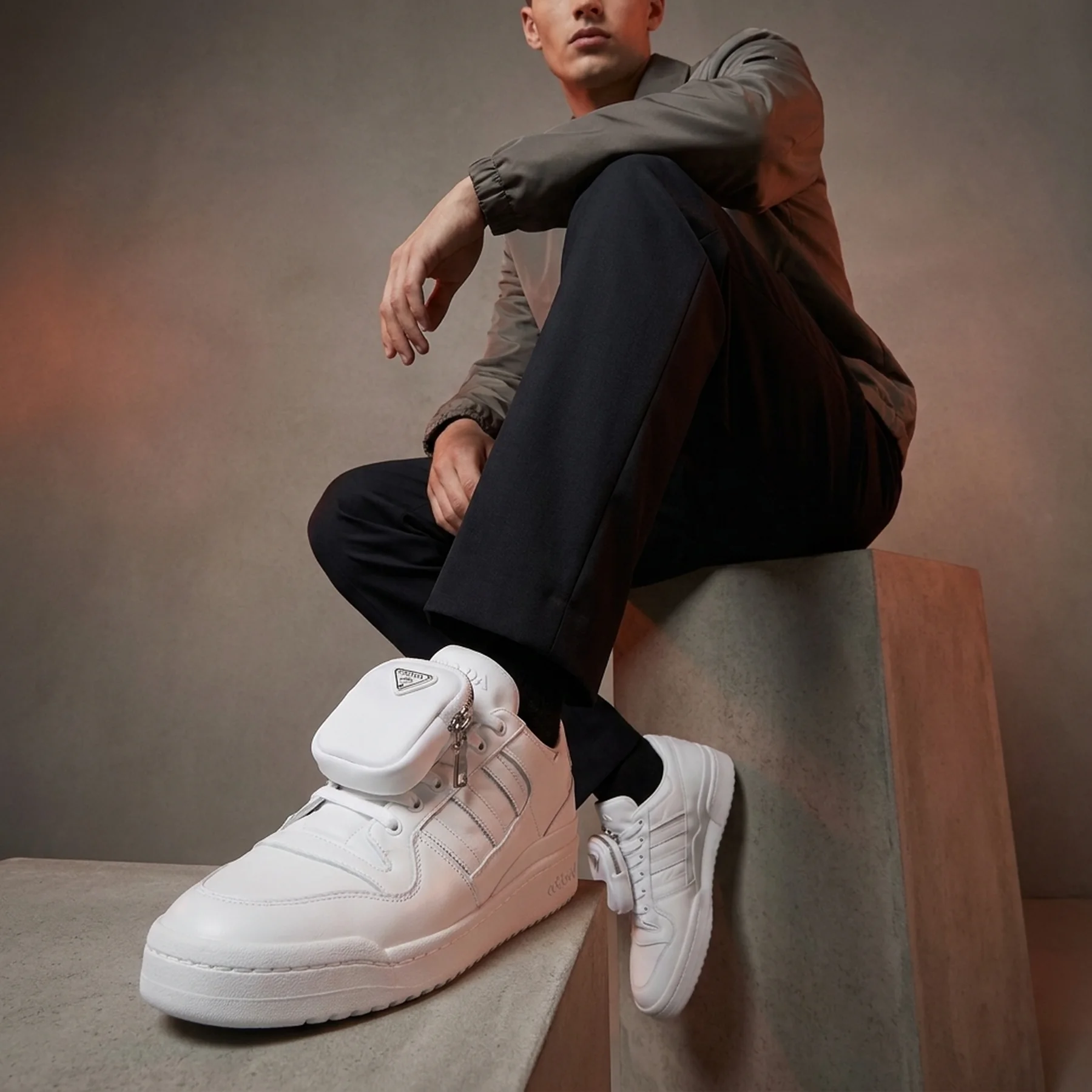 Кросівки чоловічі Adidas Forum Low Prada (GY7042)
