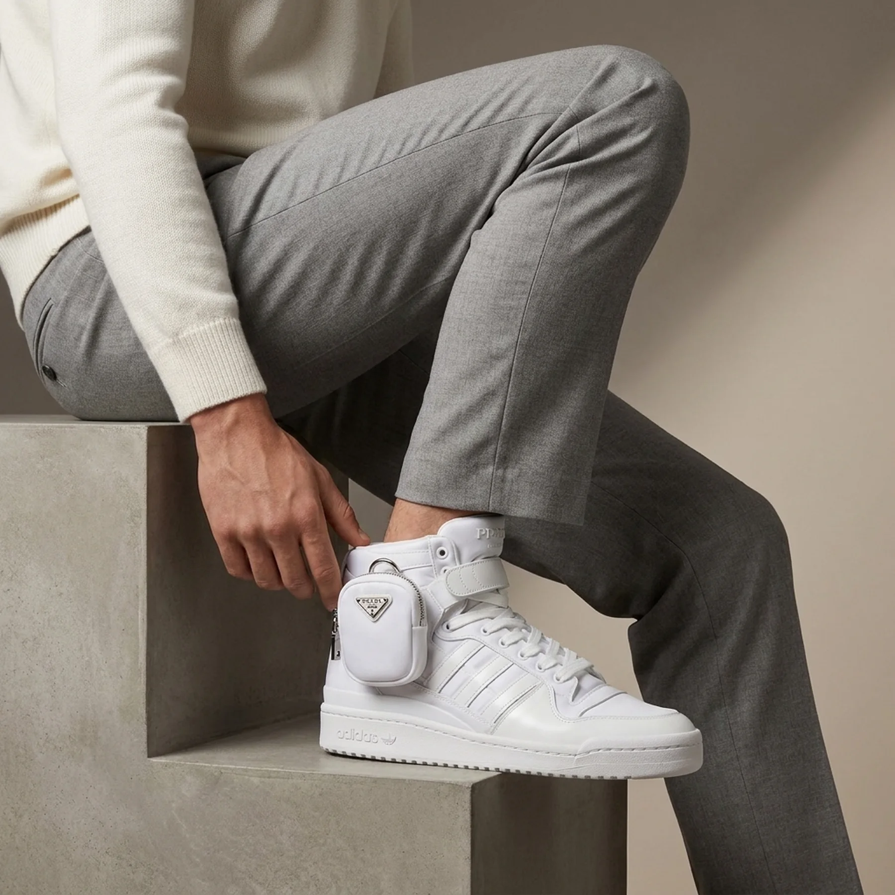Кросівки чоловічі Adidas Forum X Prada (GY7041)