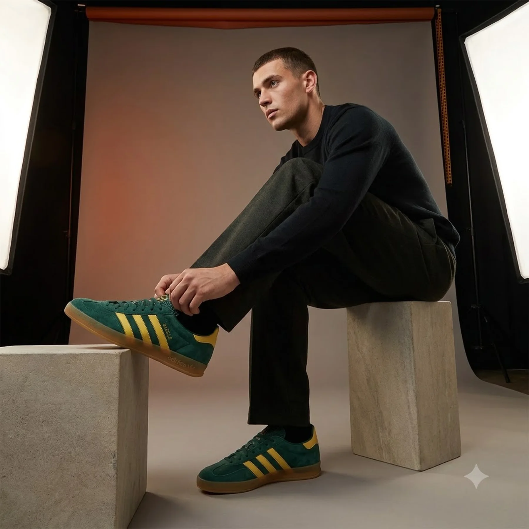 Кросівки чоловічі Adidas Gazelle Indoor Green (IH7500)