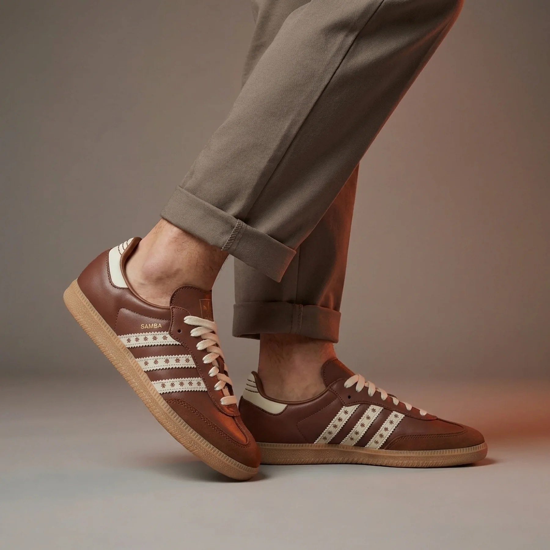 Кросівки чоловічі Adidas Samba Og Brown