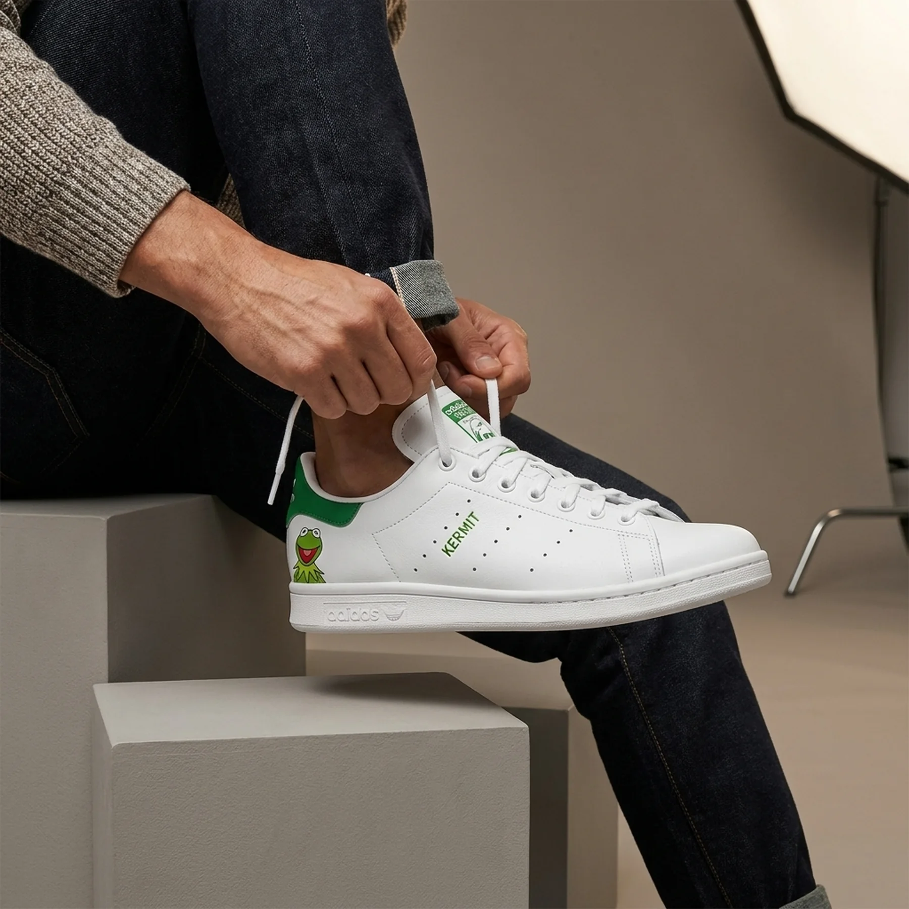 Кросівки чоловічі Adidas Stan Smith Kermit (FX5550)