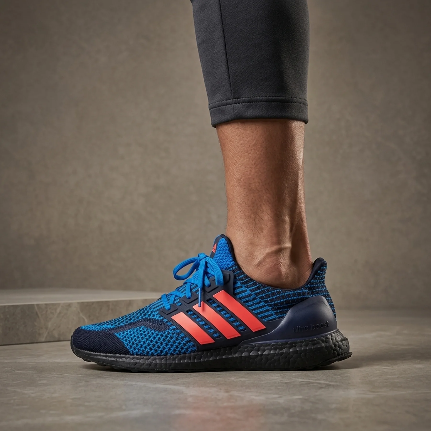 Кросівки чоловічі Adidas Ultraboost 5.0 Black & Blue (GY7952)