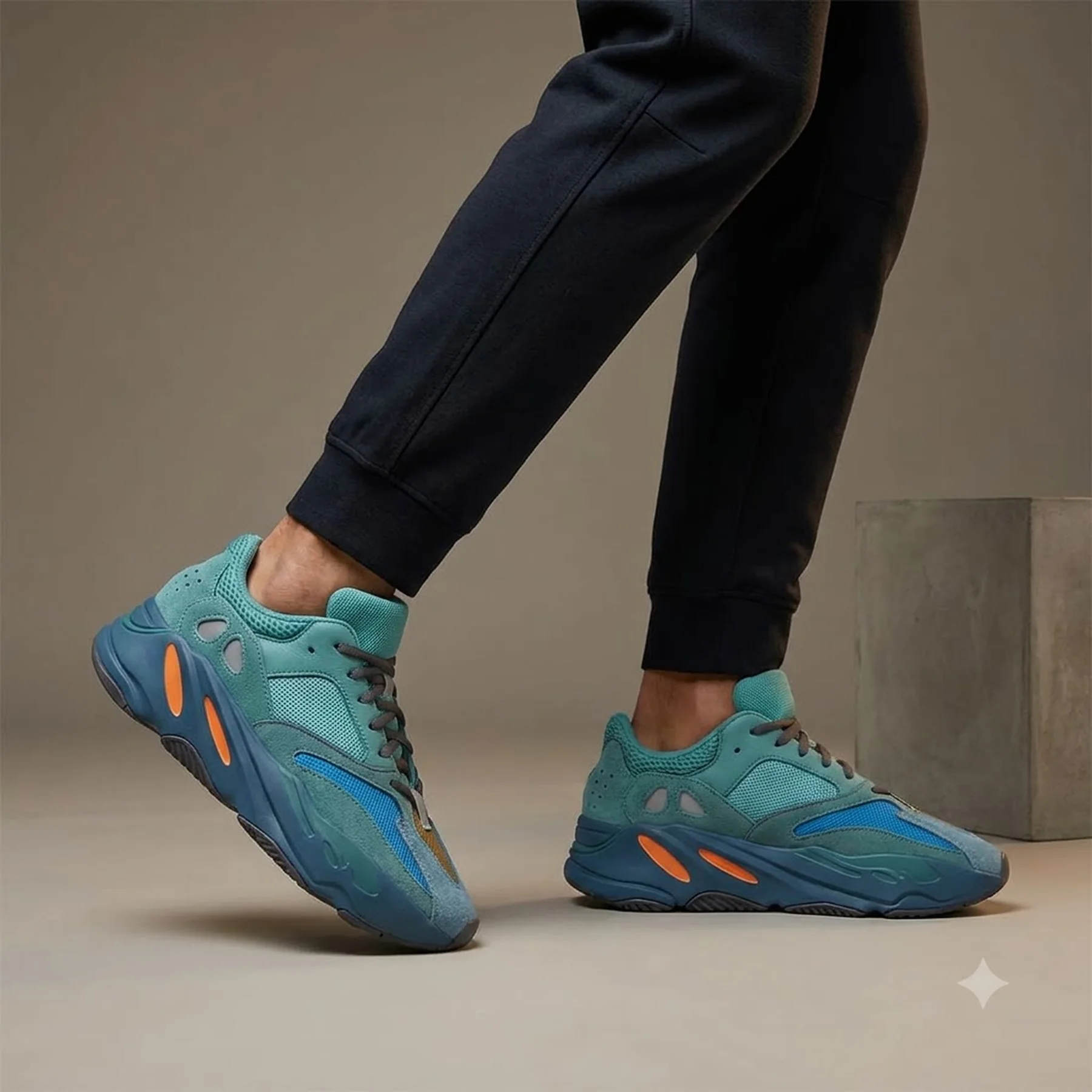 Кросівки чоловічі Adidas Yeezy Boost 700 “Faded Azure” (GZ2002)