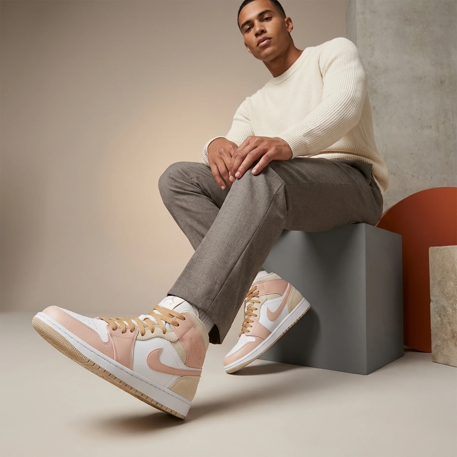 Кросівки чоловічі Air Jordan 1 Mid SE HJ6654-100