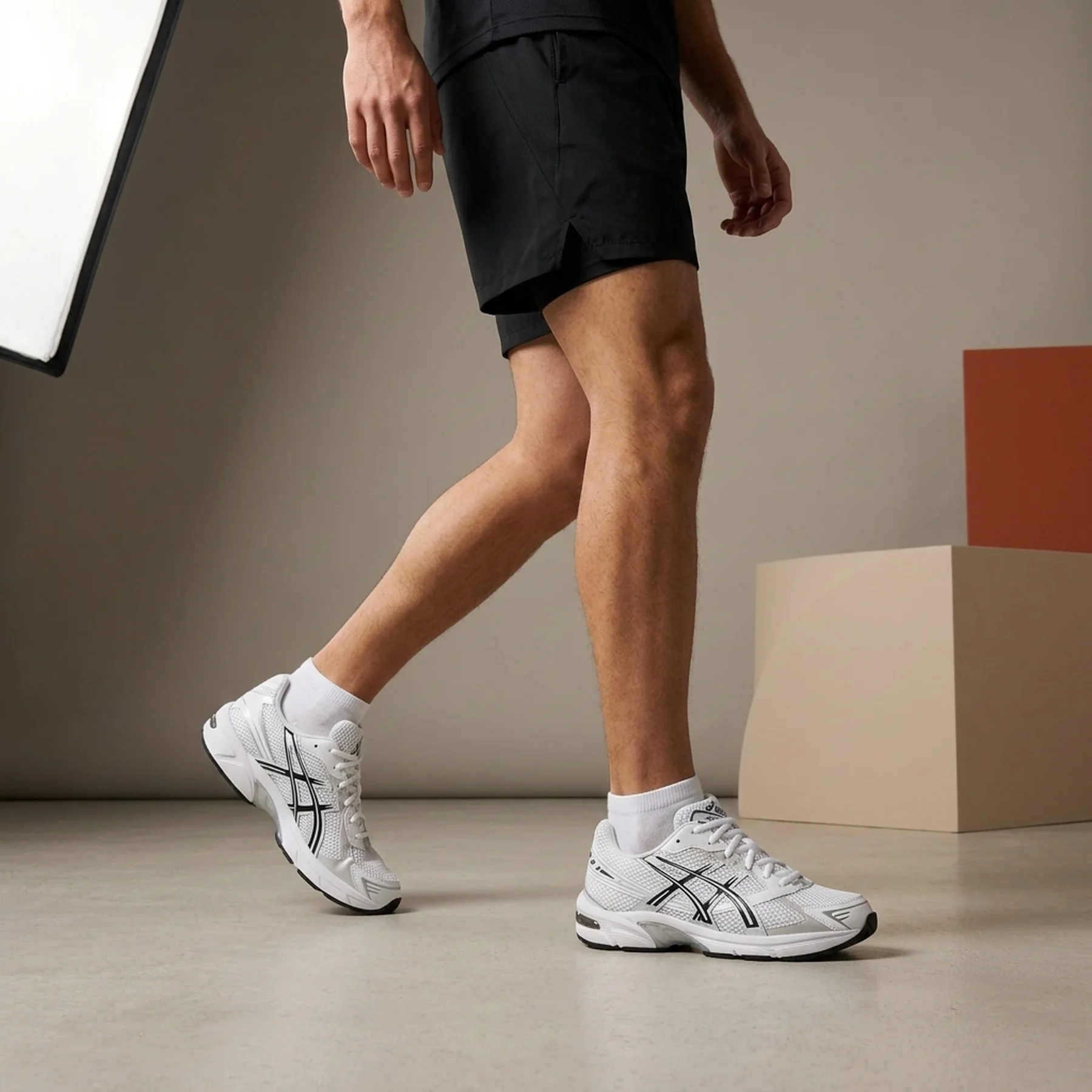 Кросівки чоловічі Asics Gel 1130 'White Black'