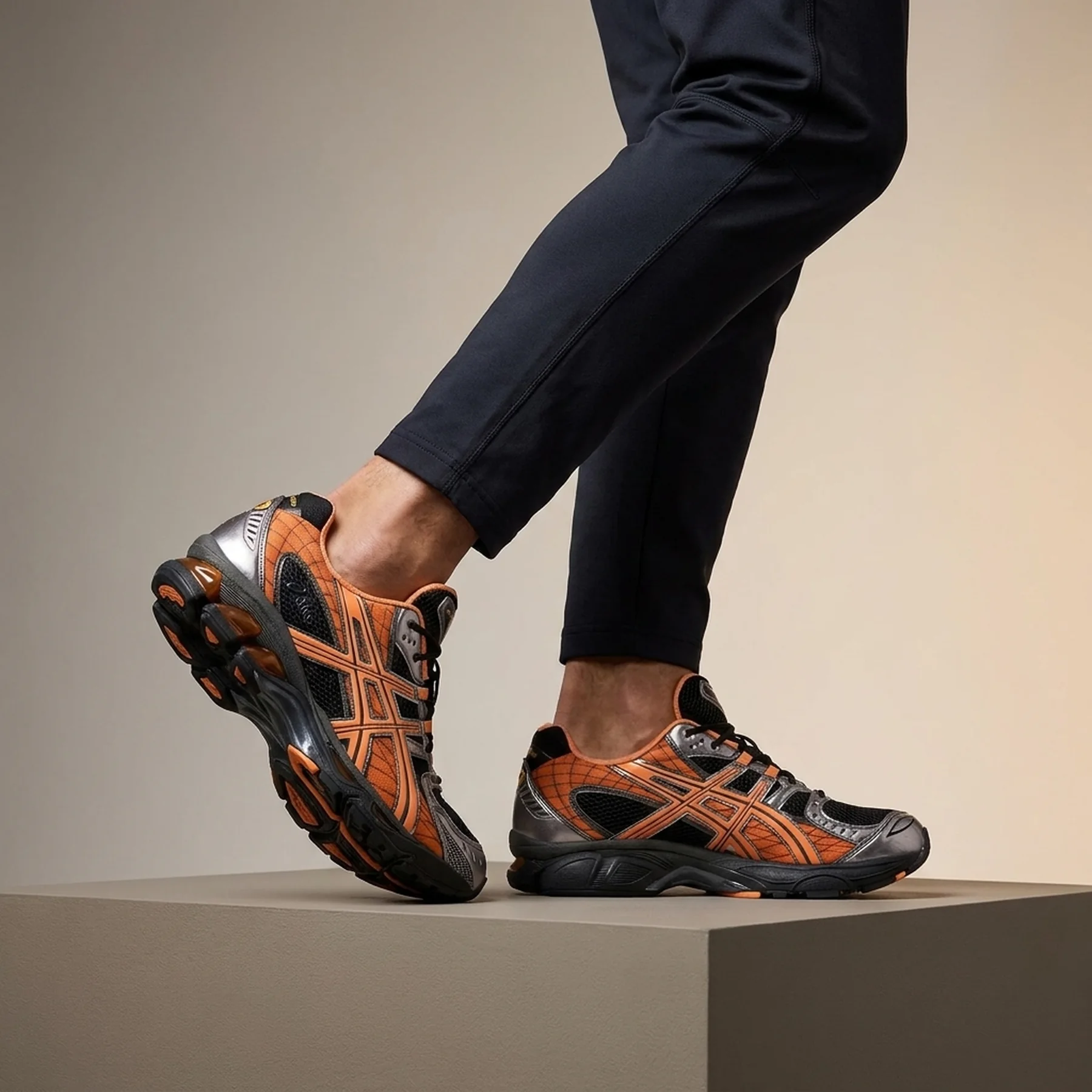 Кросівки чоловічі Asics Gel Nimbus 10.1 'Black Rust Orange'
