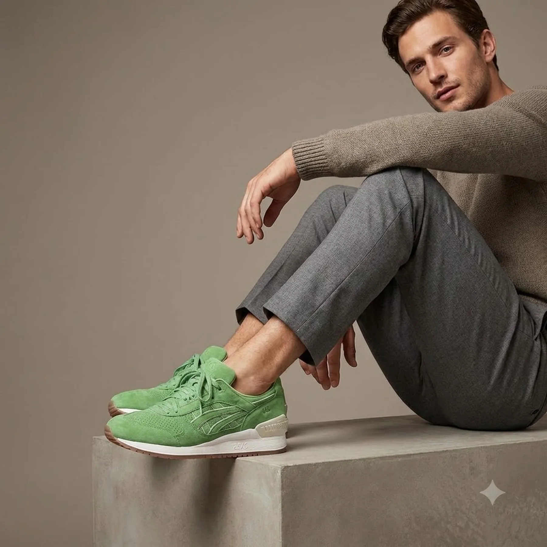 Кросівки чоловічі Asics Gel-Respector Concepts "Coca" (H54GK)