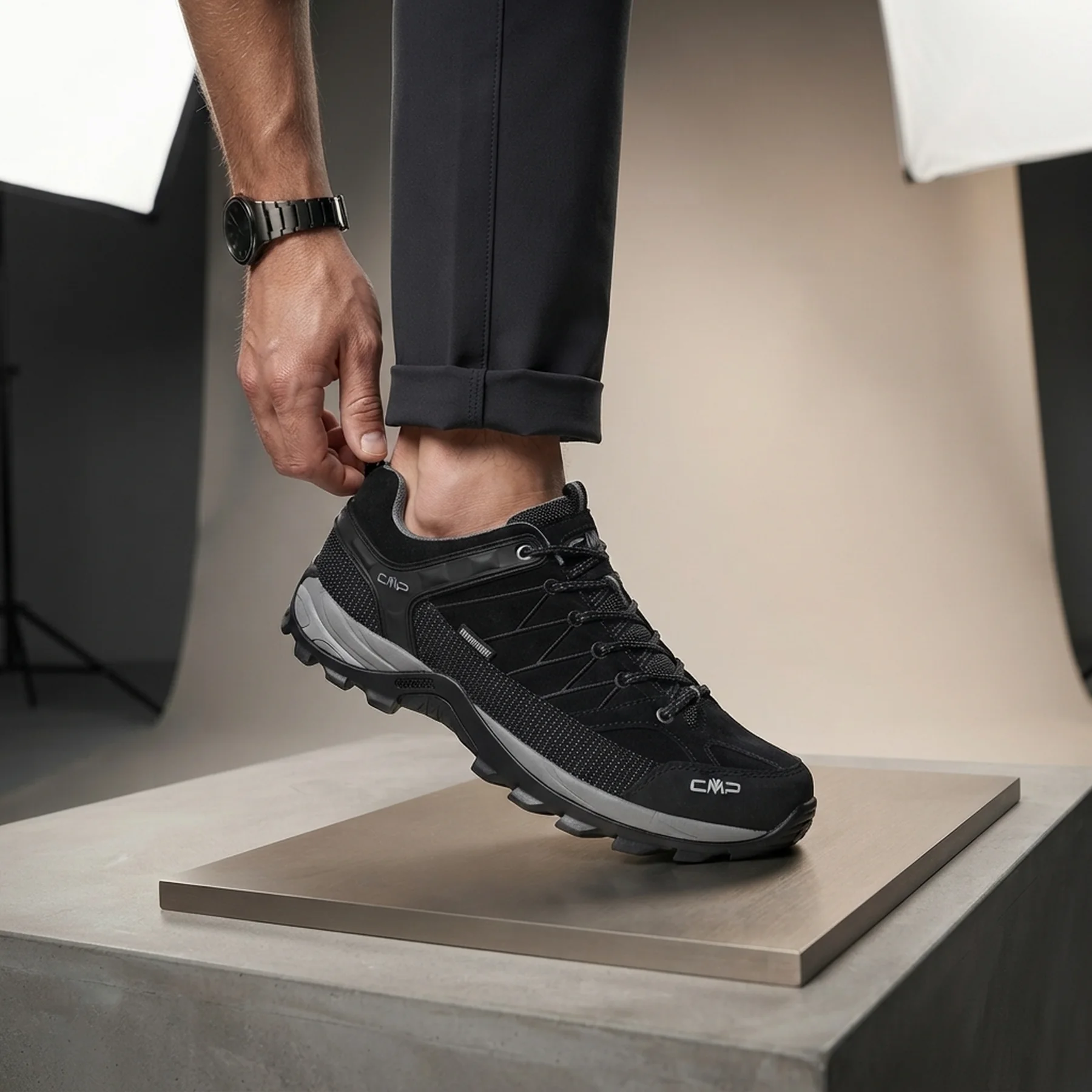 Кросівки чоловічі Cmp Rigel Low Trekking Shoes Wp (3Q13247-73UC)