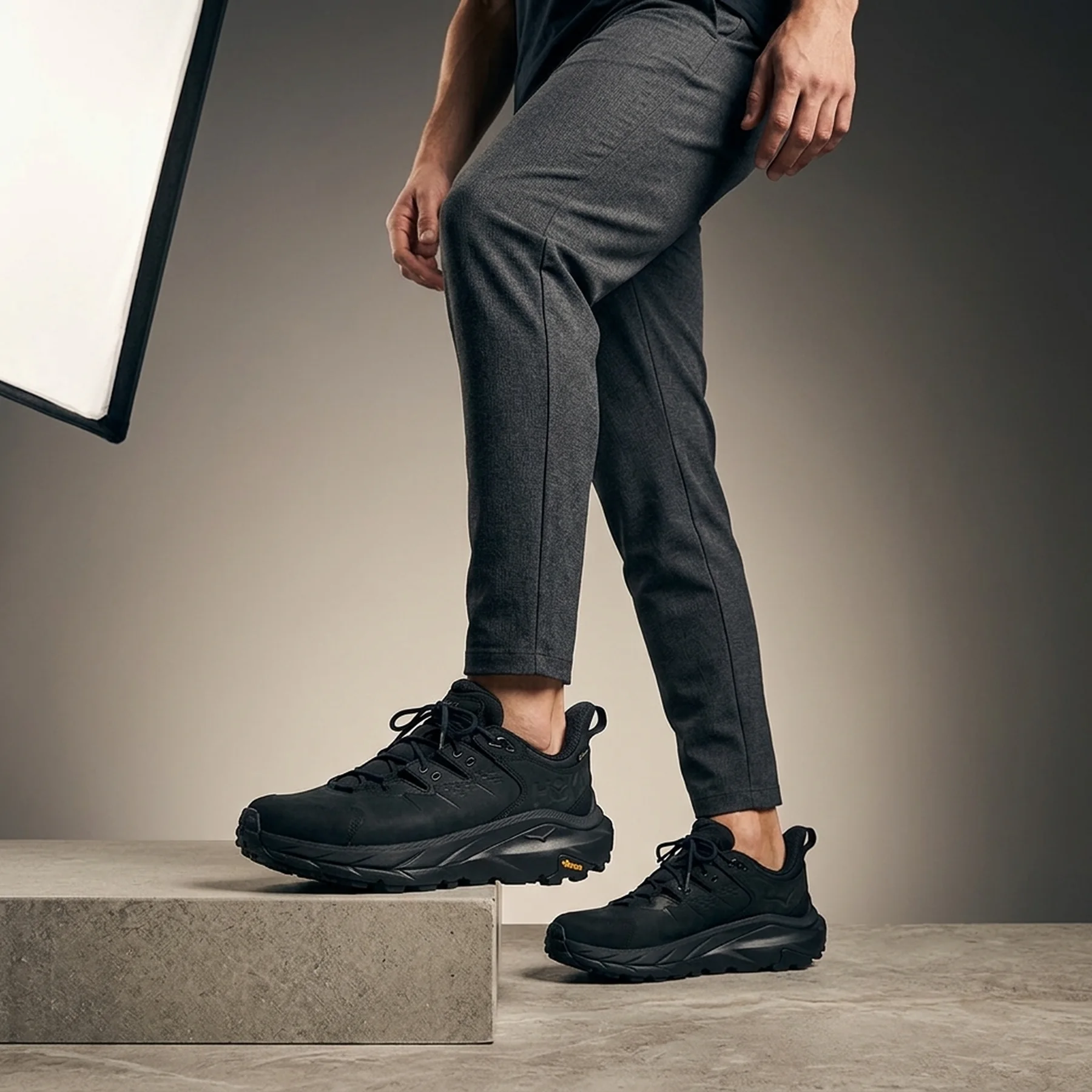 Кросівки чоловічі Hoka M Kaha 2 Low Gtx Black (1123190F-BBLC)