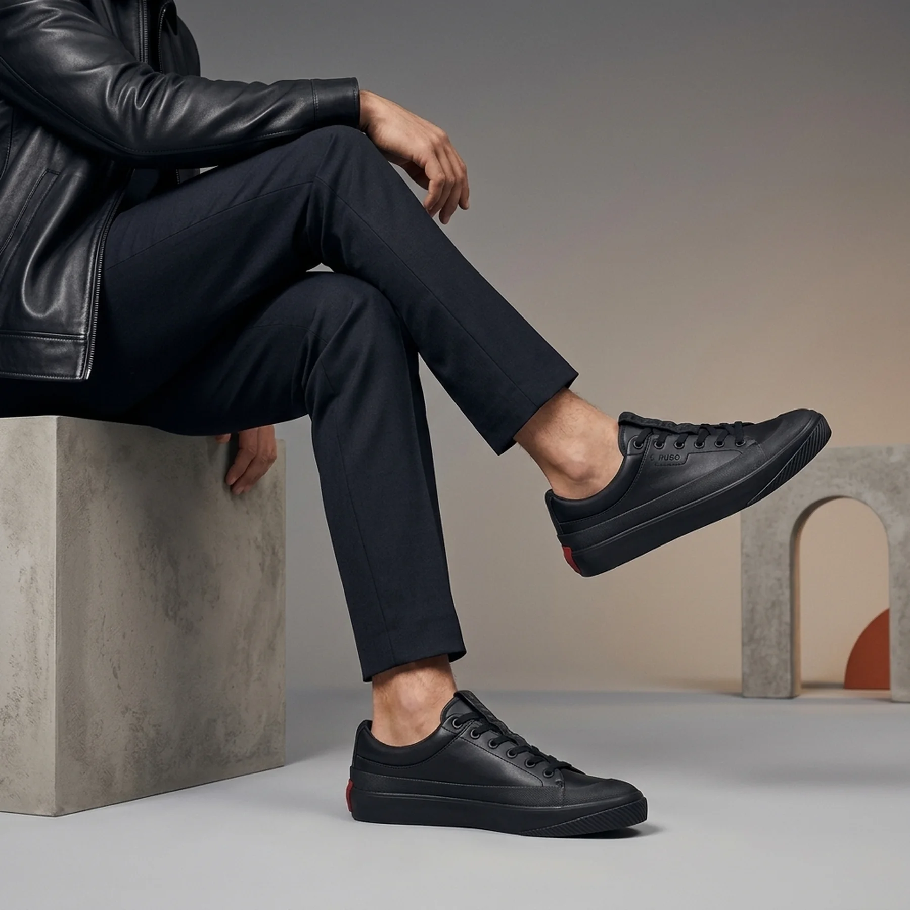 Кросівки чоловічі Hugo Boss Dyer Sneaker Black (50485772-10245495-01-003)