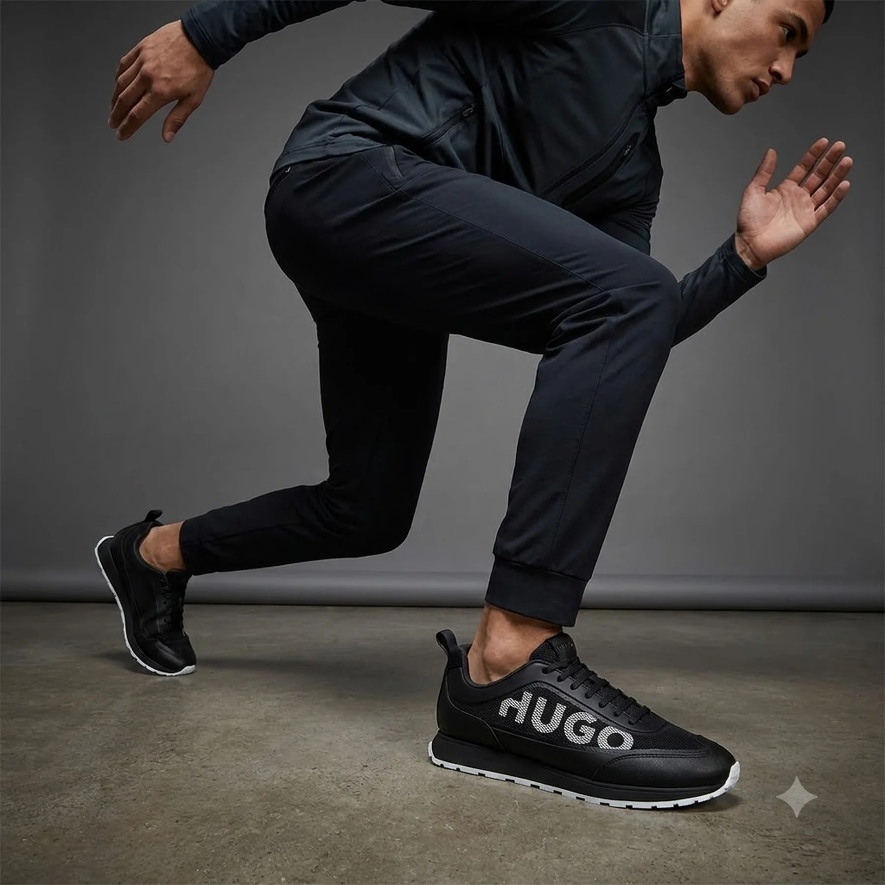 Кросівки чоловічі Hugo Boss Icelin Runner Black (50474058-10243137-01-001)