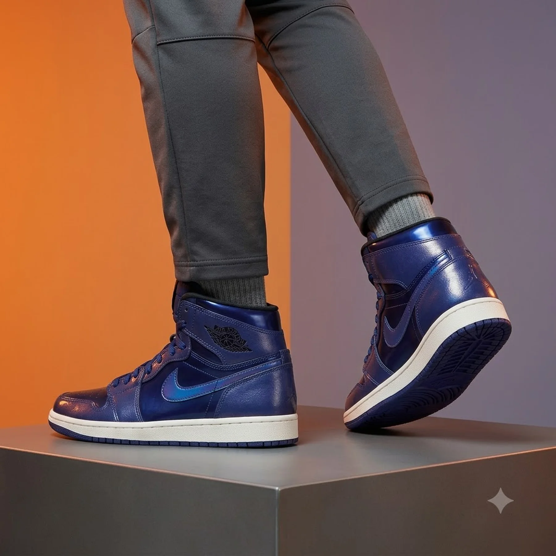 Кросівки чоловічі Jordan 1 Deep Royal