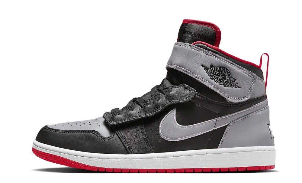 Кросівки чоловічі Jordan 1 Hi Flyease Black/Grey (CQ3835-010)