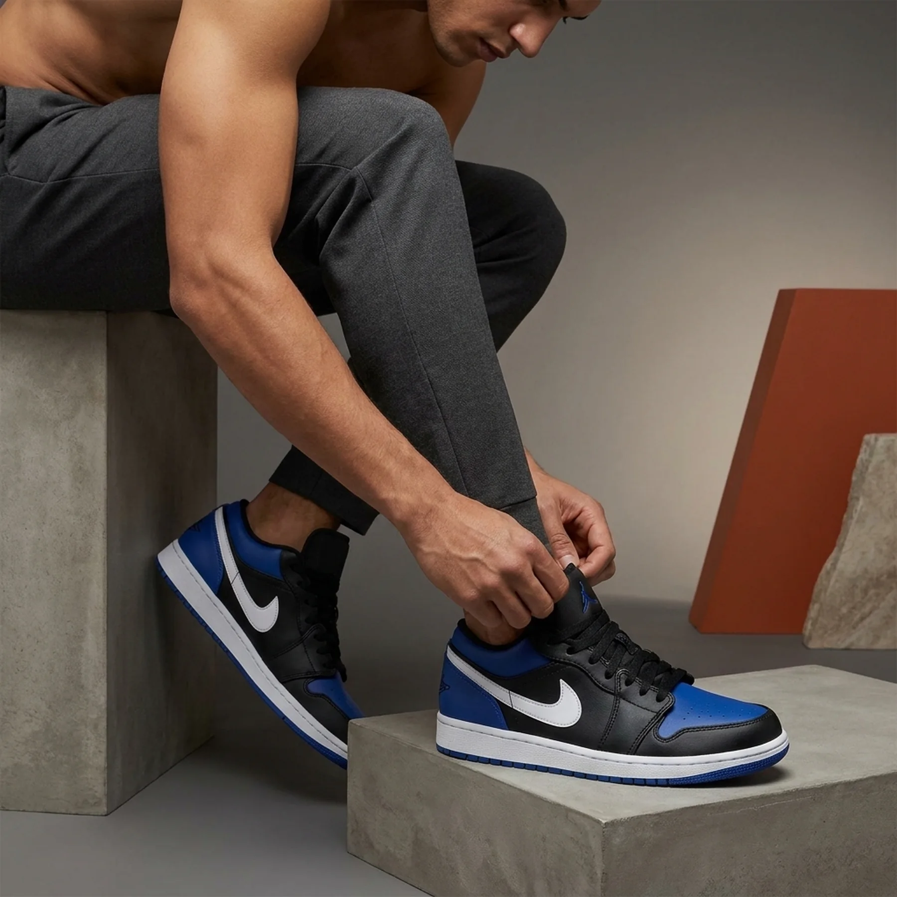 Кросівки чоловічі Jordan 1 Low (553558-042)