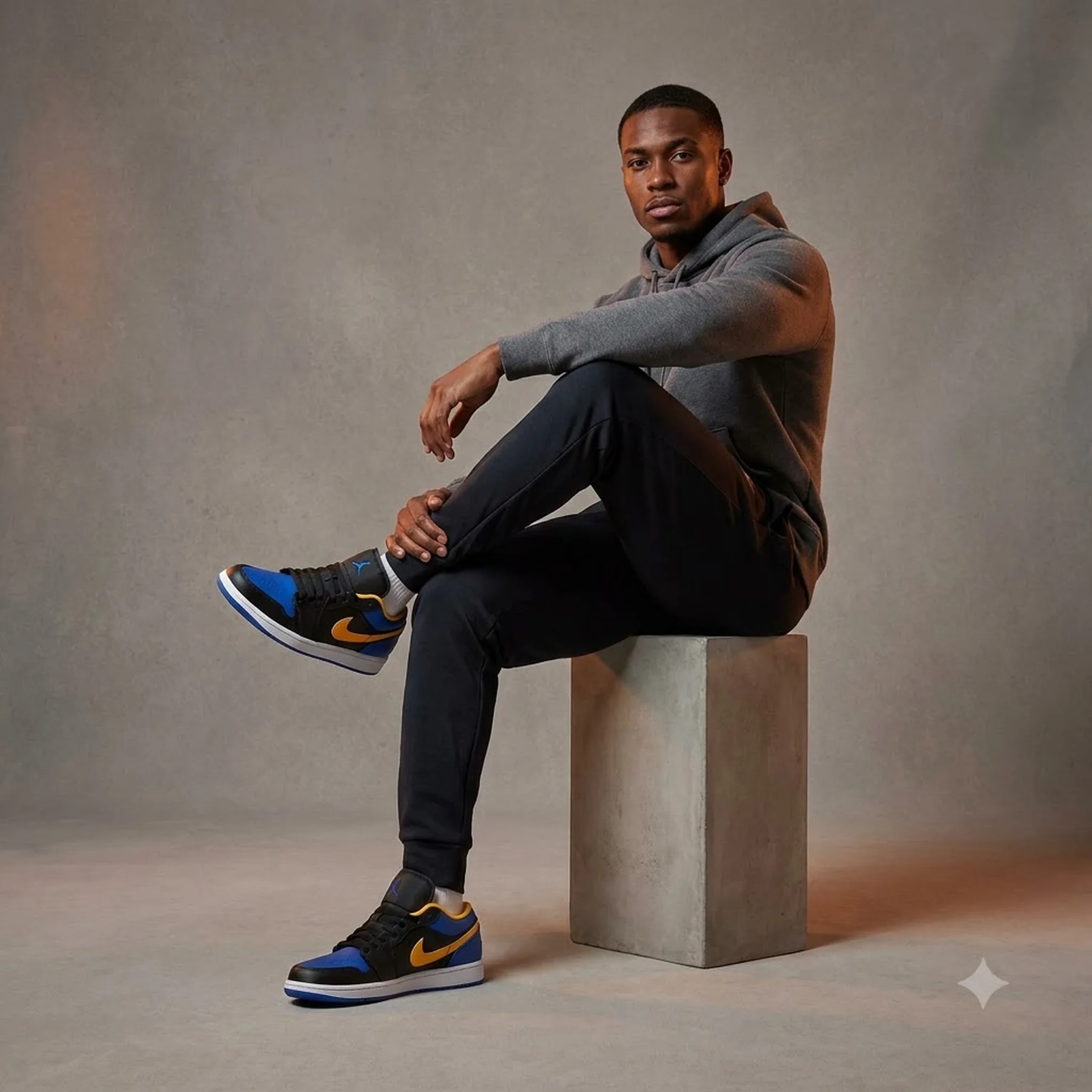 Кросівки чоловічі Jordan 1 Low (553558-075)