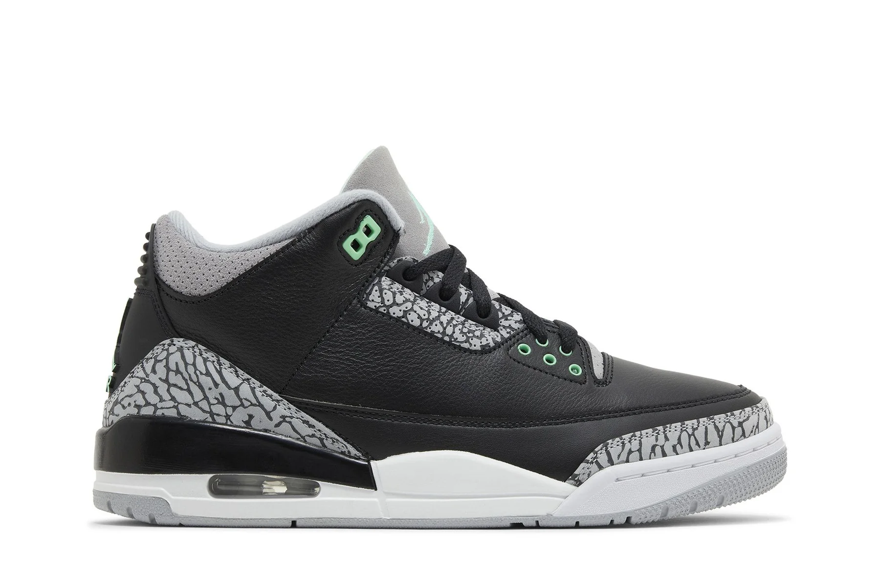 Кросівки чоловічі Jordan 3 Retro Black/Grey (CT8532-031)