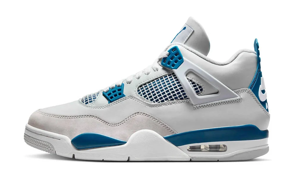 Кросівки чоловічі Jordan 4 Retro Military Blue (2024) (FV5029-141)