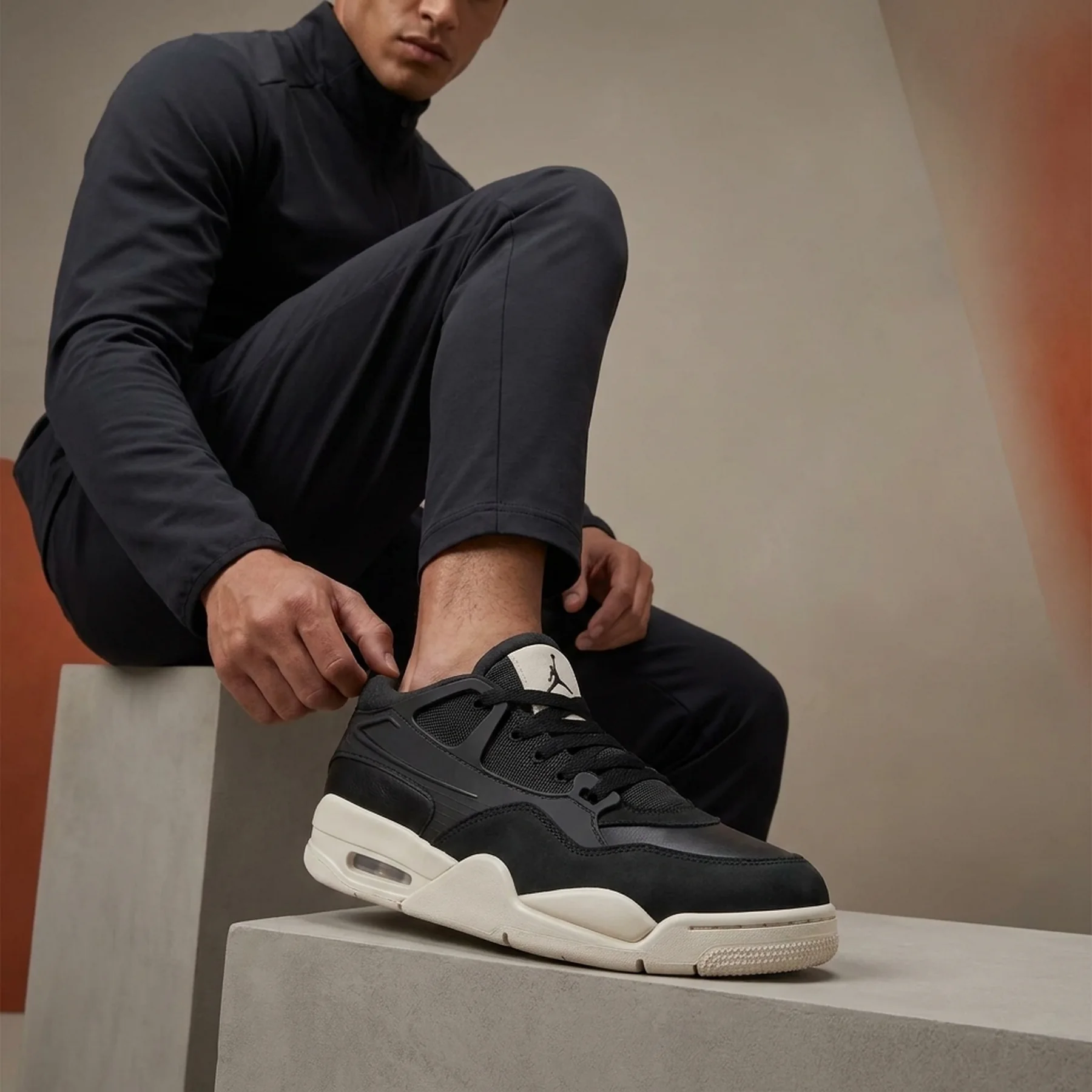 Кросівки чоловічі Jordan 4 Rm Black (FQ7939-001)