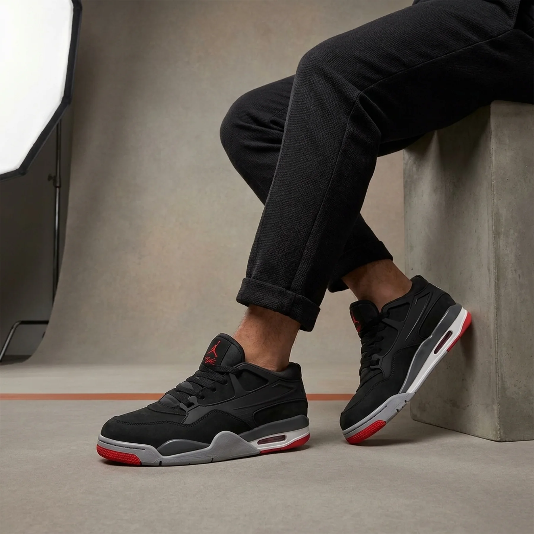 Кросівки чоловічі Jordan 4 Rm Black (FQ7939-061)