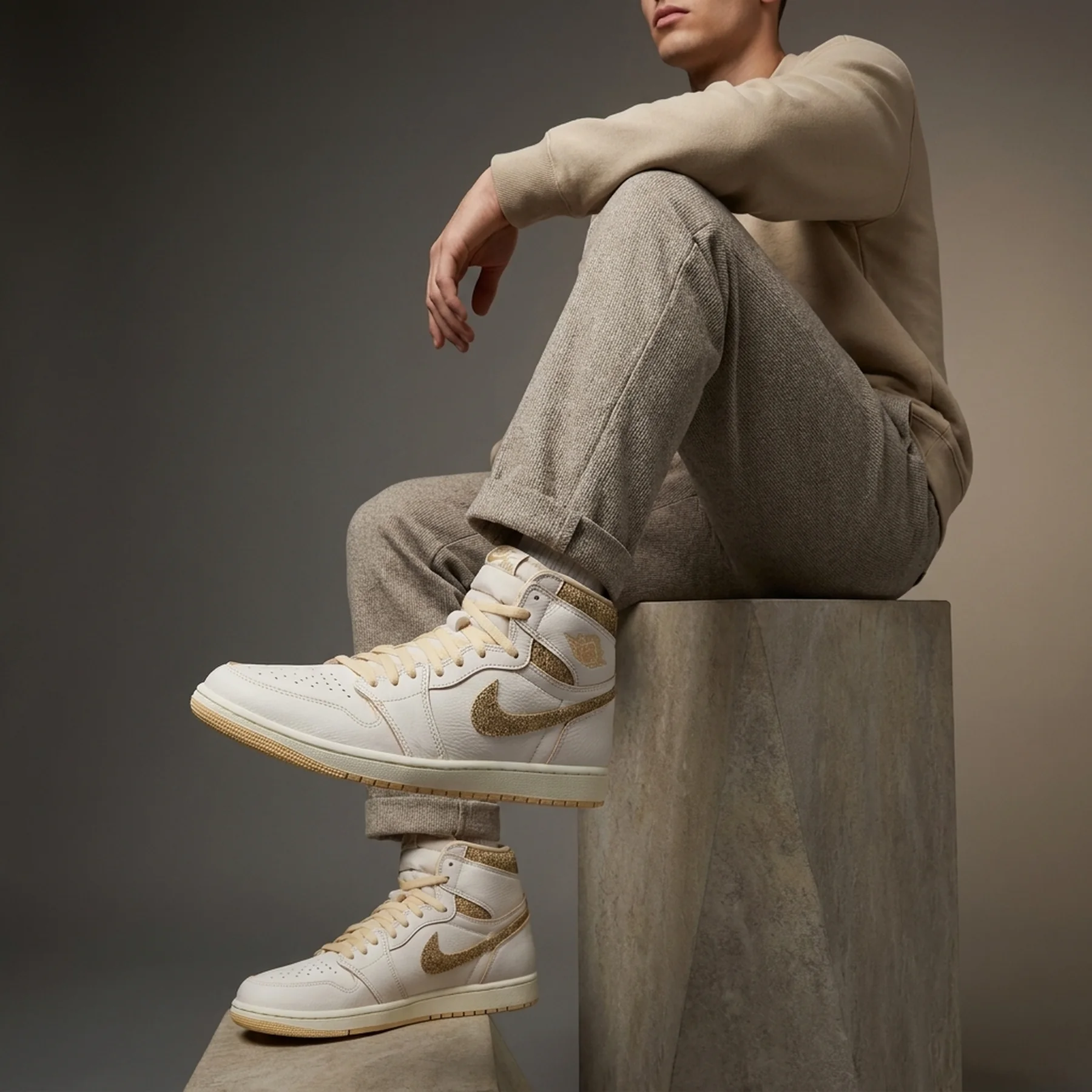 Кросівки чоловічі Jordan Air 1 Retro High Og Craft (FD8631-100)