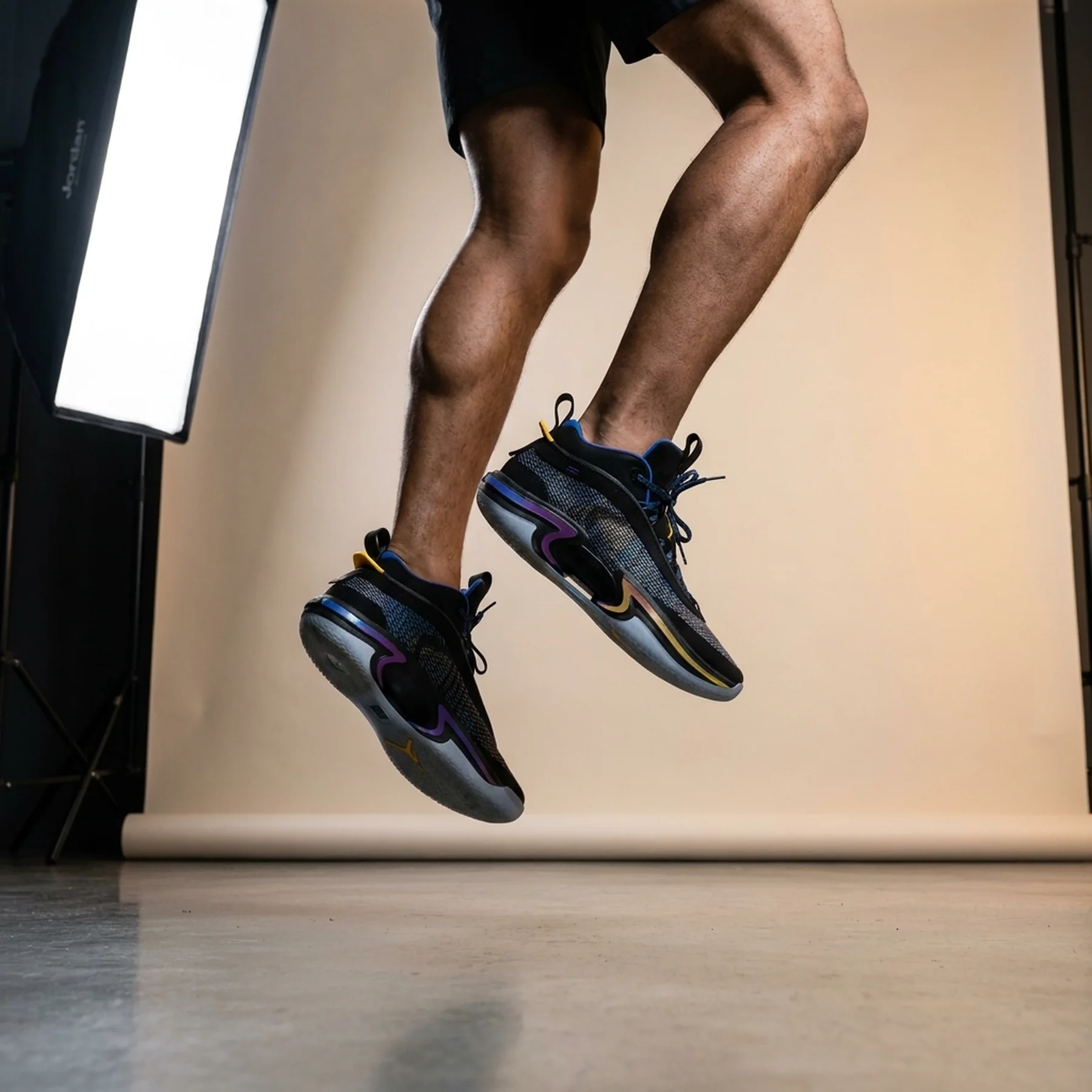 Кросівки чоловічі Jordan Air Xxxviii Aqua Basketball Shoes Black (DZ3356-001)