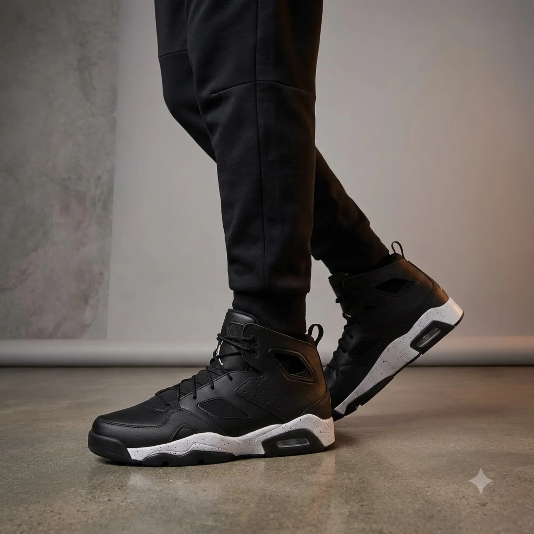 Кросівки чоловічі Jordan Flight Club 91 Black (DC7329-001)
