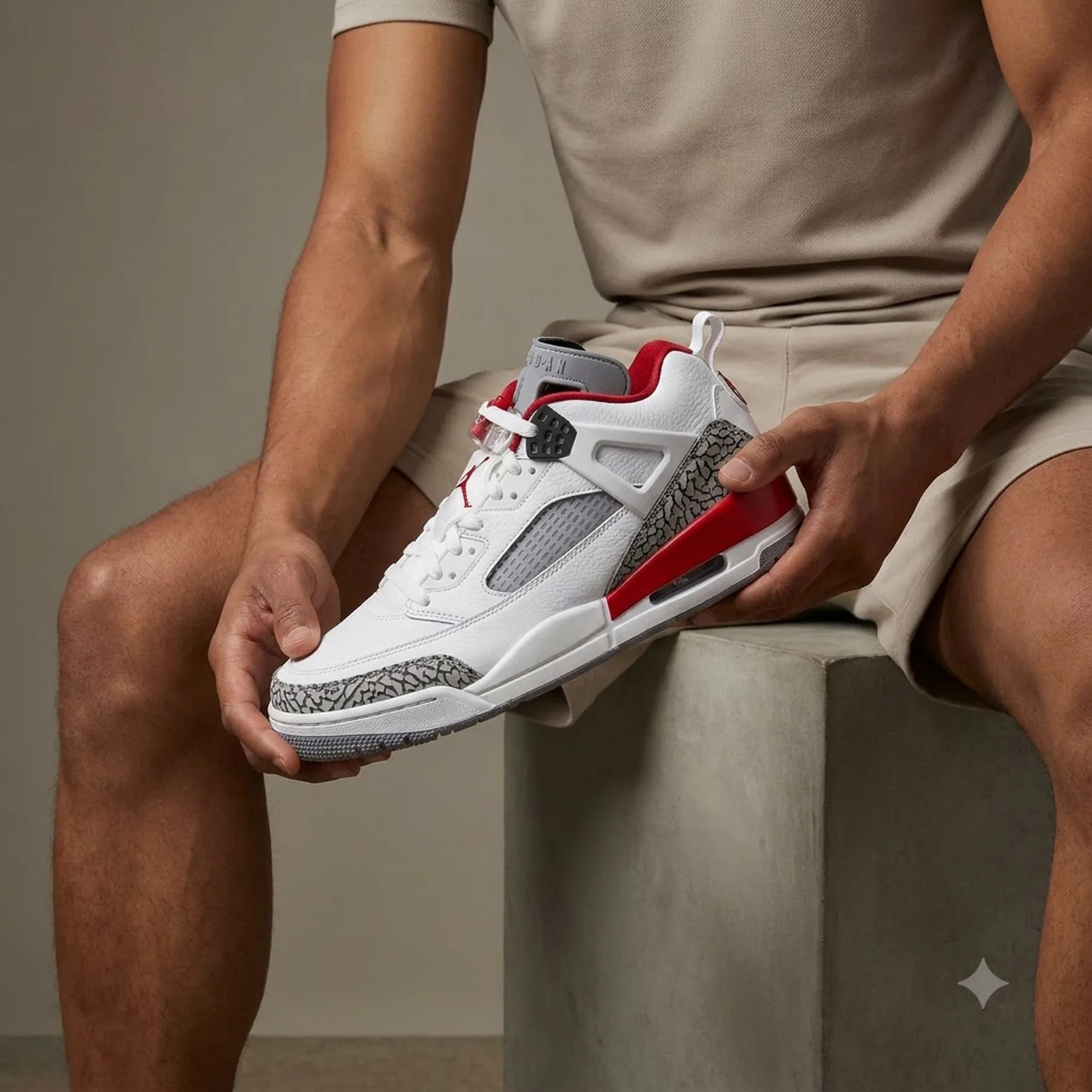 Кросівки чоловічі Jordan Spizike Low White (FQ1759-116)
