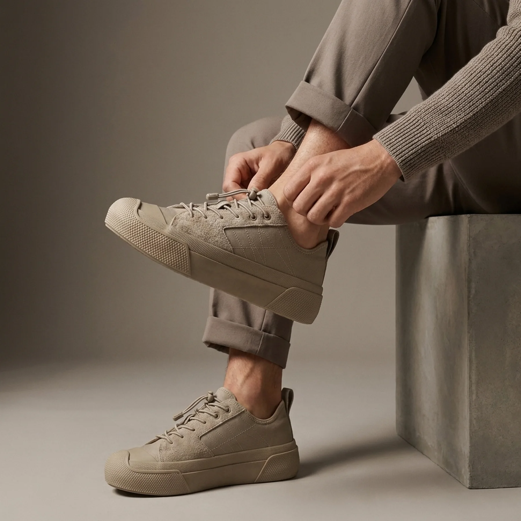 Кросівки чоловічі Кросівки Зі Вставками — Limited Edition Zara