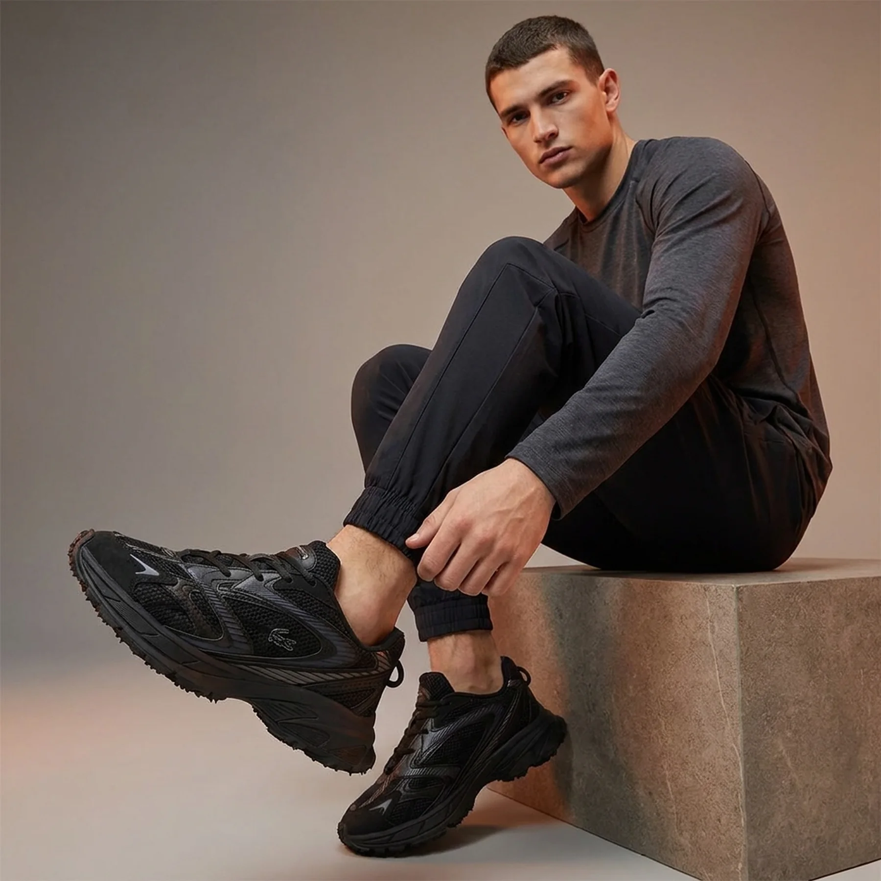 Кросівки чоловічі Lacoste Кросівки Чоловічі Lacoste Neo Shot 125 1 Sma Black 749Sma000602h 41 (749SMA000602H)