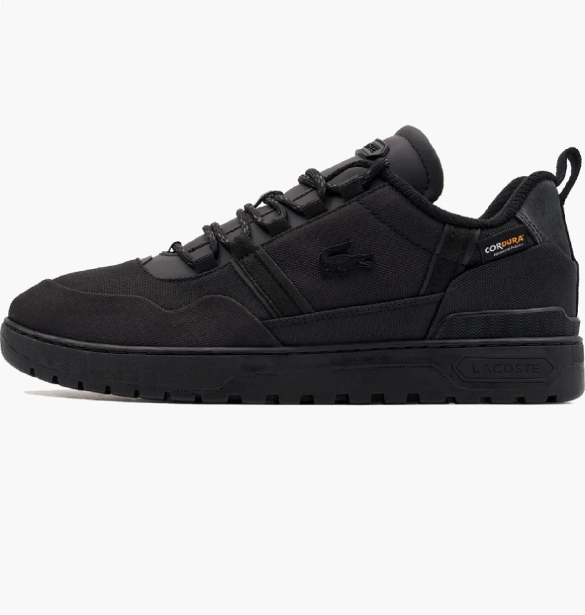 Кросівки чоловічі Lacoste T-Clip Black (748SMA003802H)