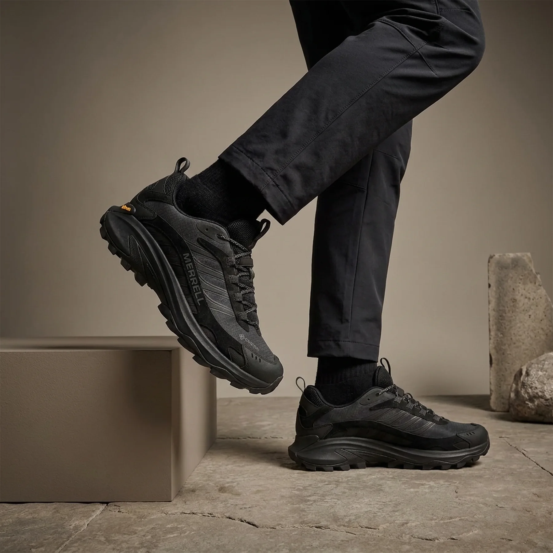 Кросівки чоловічі Merrell Moab Speed 2 Gore-Tex Black (J037513Z)