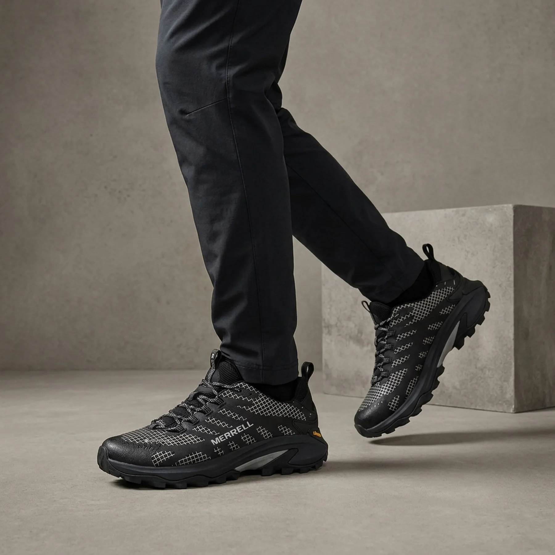 Кросівки чоловічі Merrell Moab Speed 2 Reflective GORE-TEX 'Black'