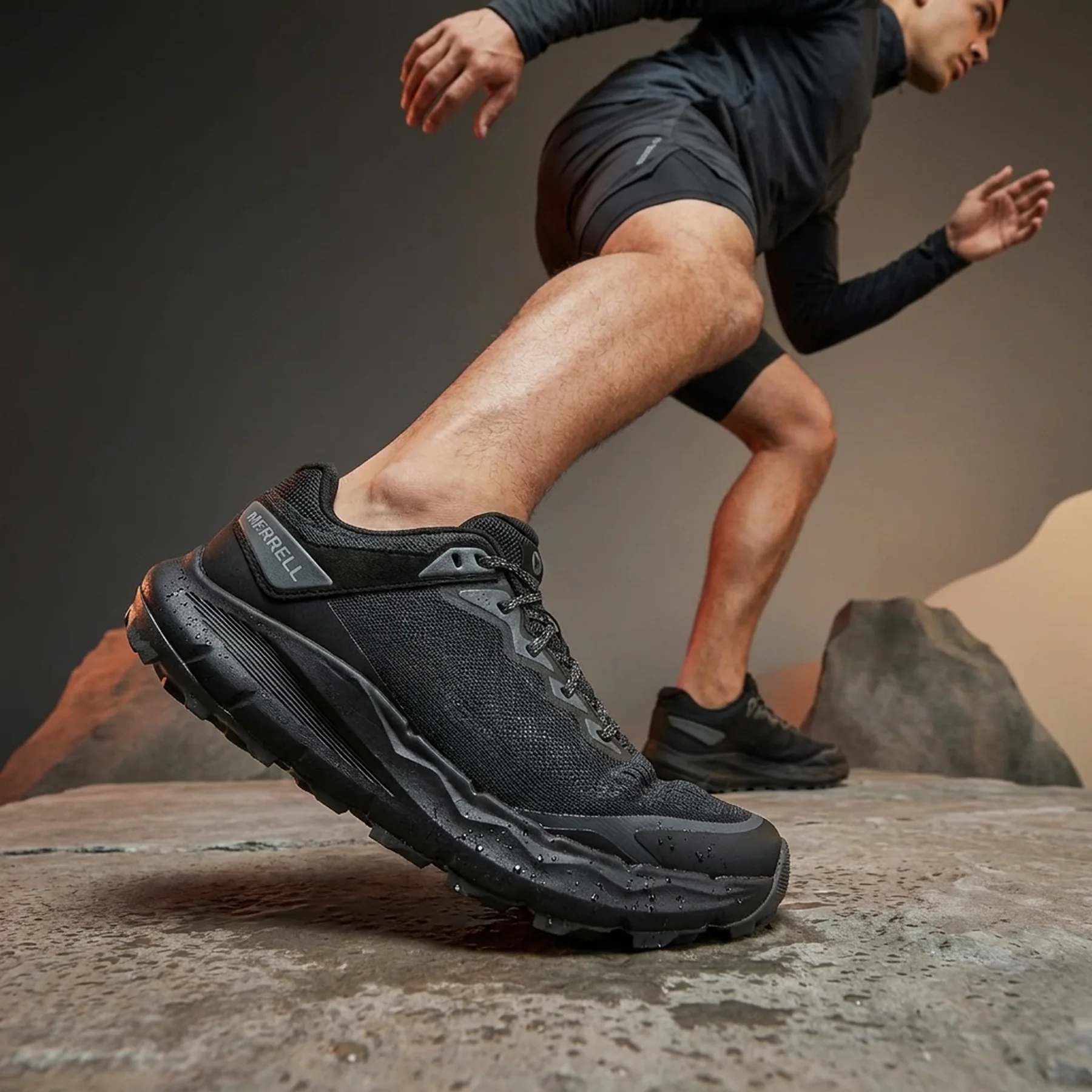 Кросівки чоловічі Merrell Nova 4 Waterproof Black (J068395)