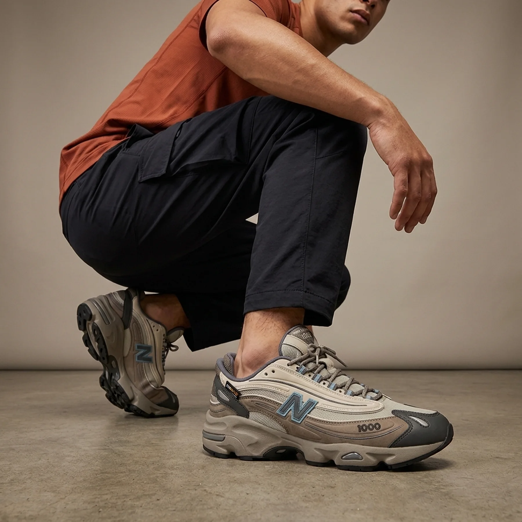 Кросівки чоловічі New Balance 1000 Cordura Beige/Multi (M1000I)