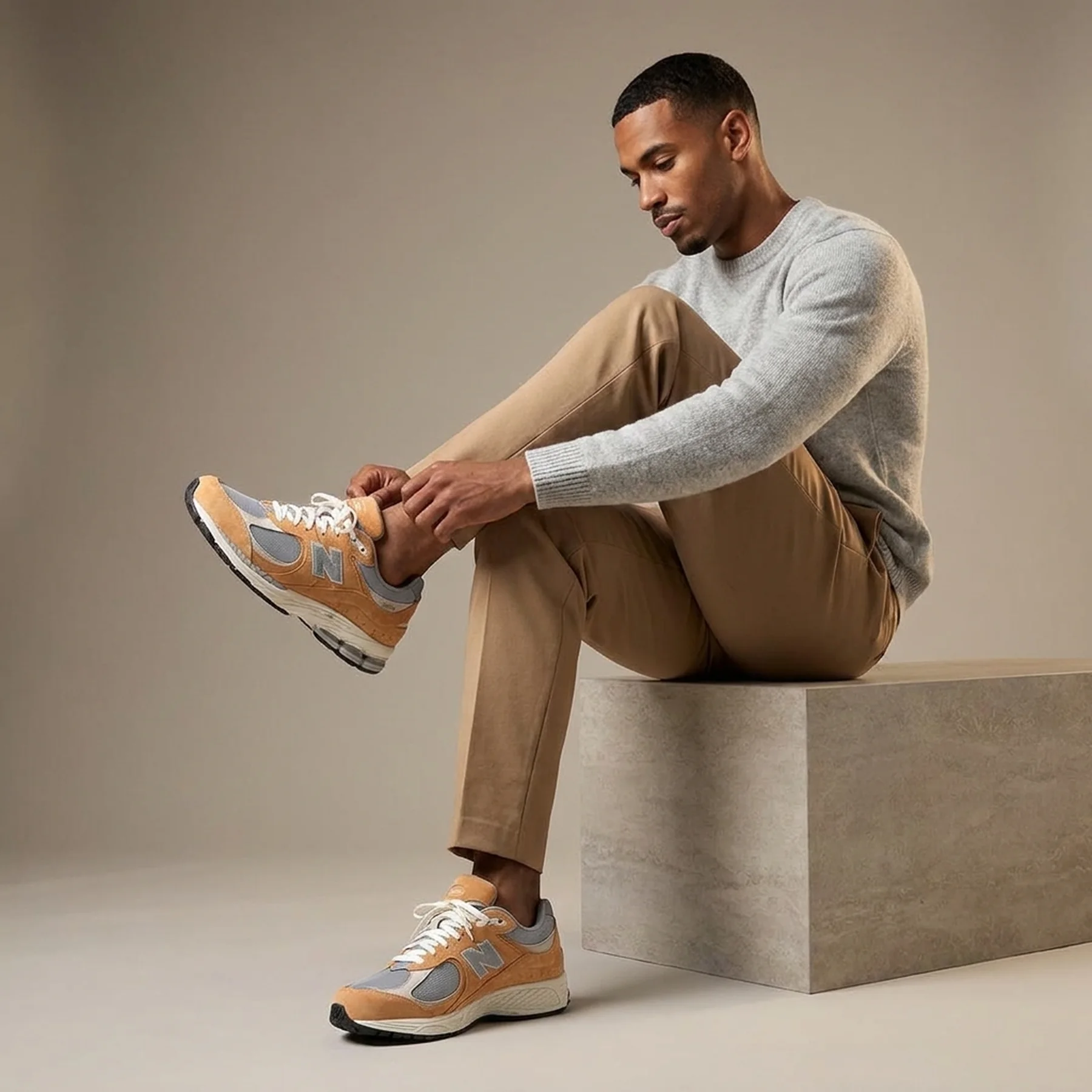 Кросівки чоловічі New Balance 2002R 'Sweet Caramel' (M2002RHM)