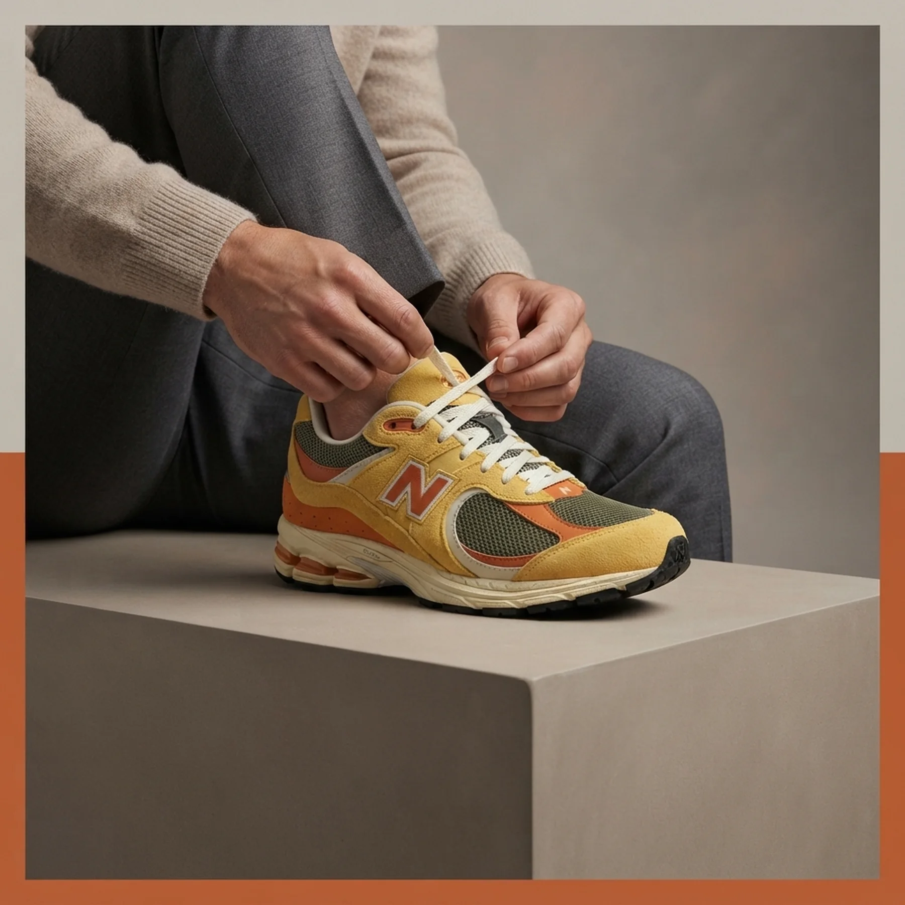 Кросівки чоловічі New Balance 2002R Yellow (U2002RPB)