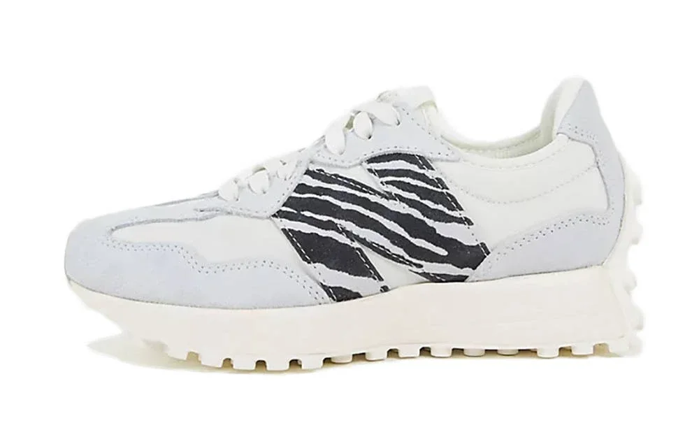 Кросівки чоловічі New Balance 327 Zebra Pastel White/Light Blue (MS327AI1)