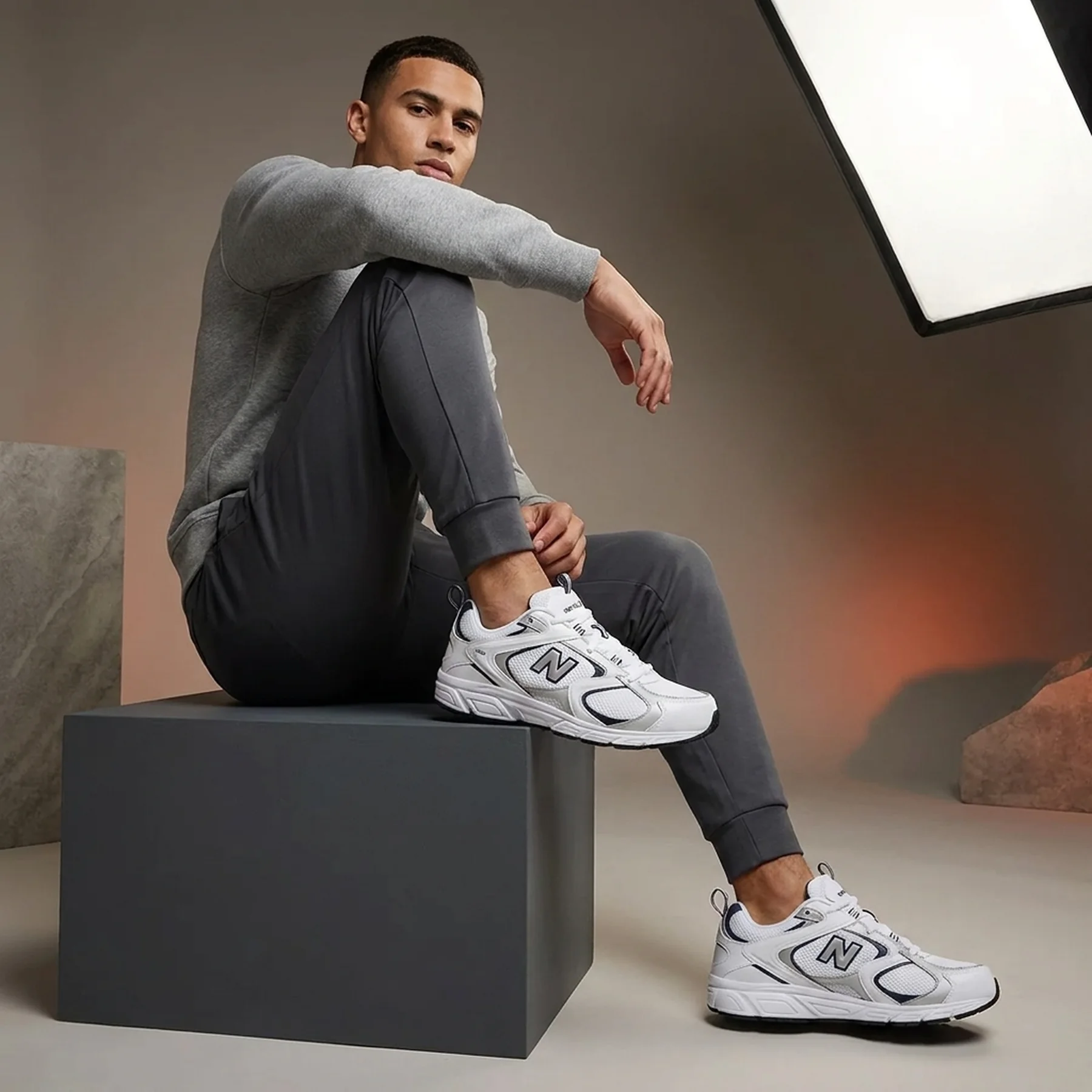 Кросівки чоловічі New Balance 408 Shoes White (ML408A)