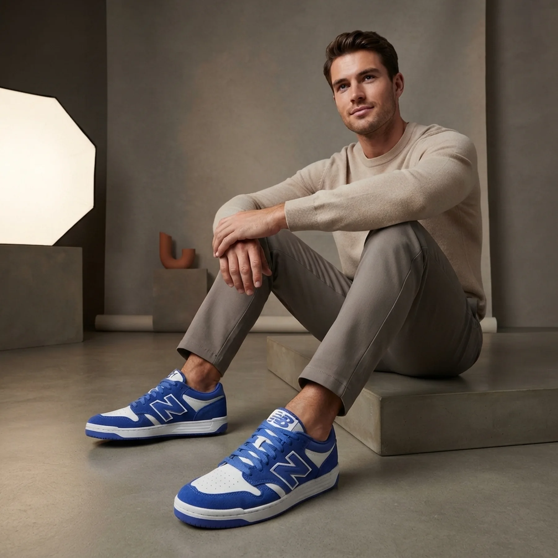 Кросівки чоловічі New Balance 480 Blue (BB480LWH)