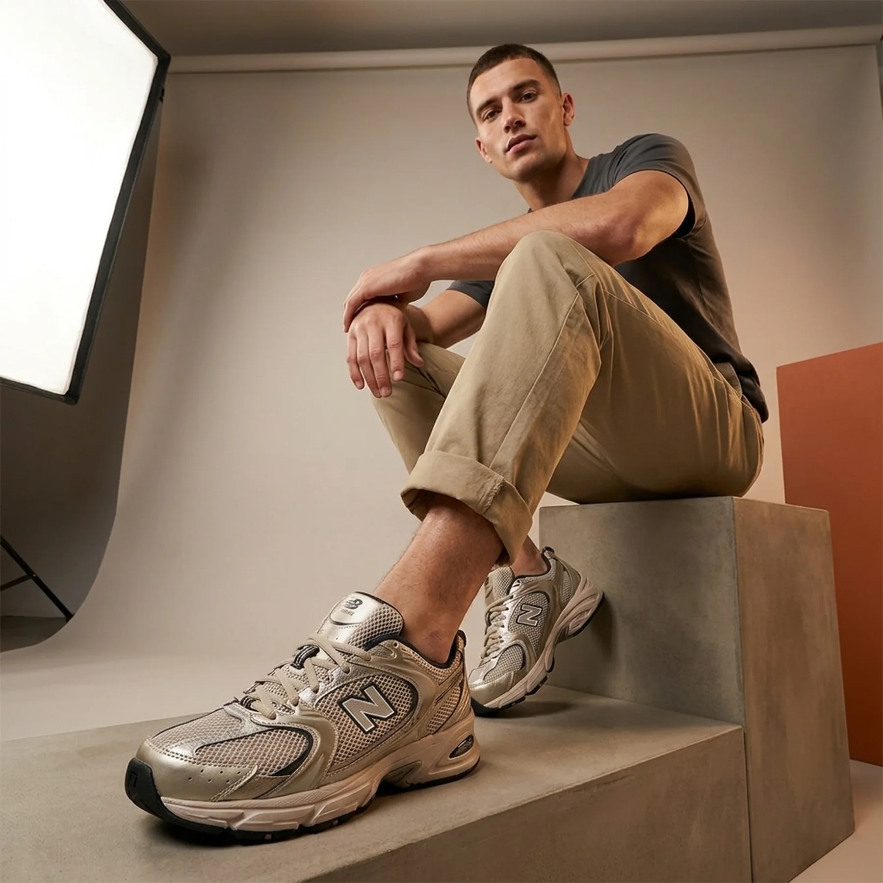 Кросівки чоловічі New Balance 530 Beige (MR530LA)