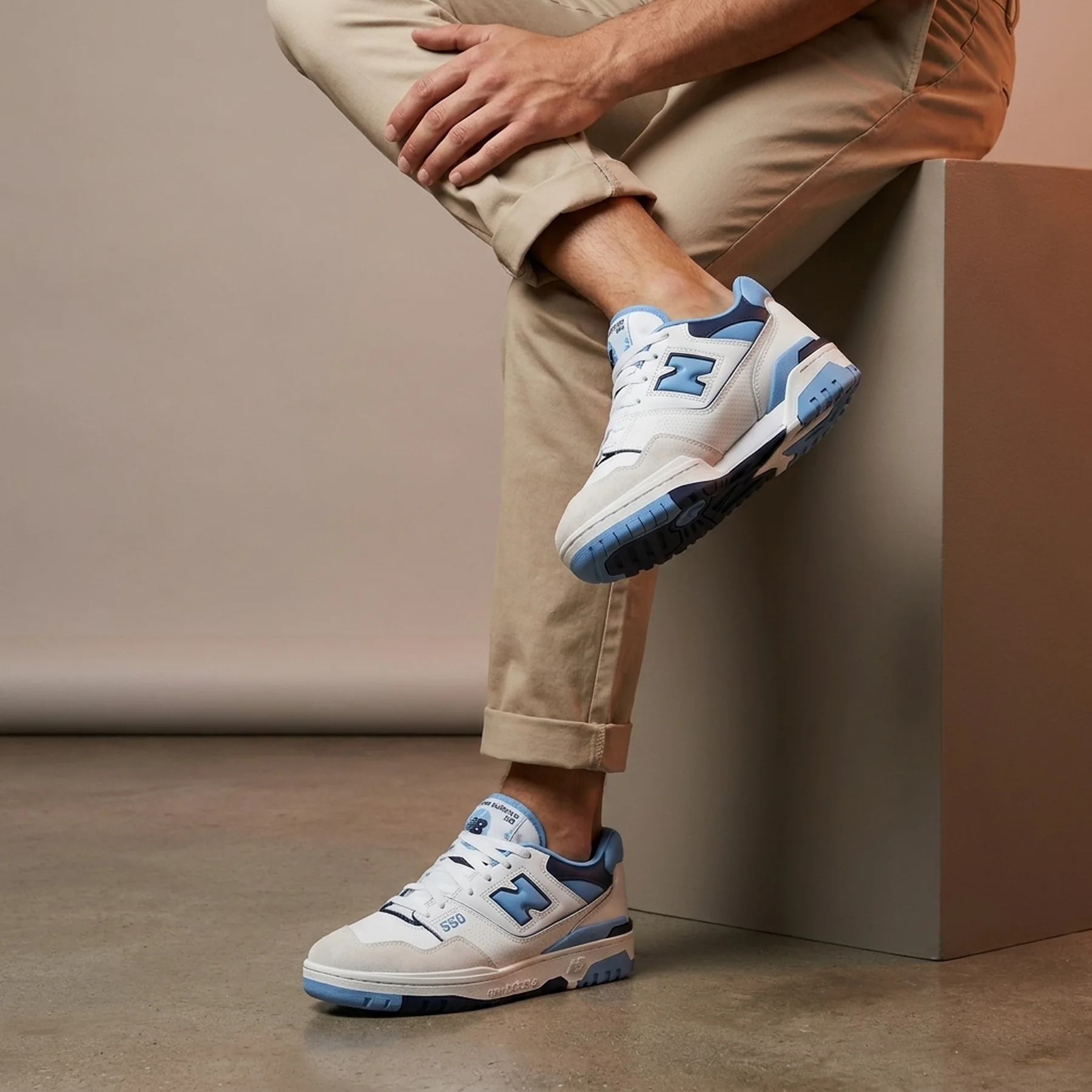 Кросівки чоловічі New Balance 550 'Team Carolina Blue'