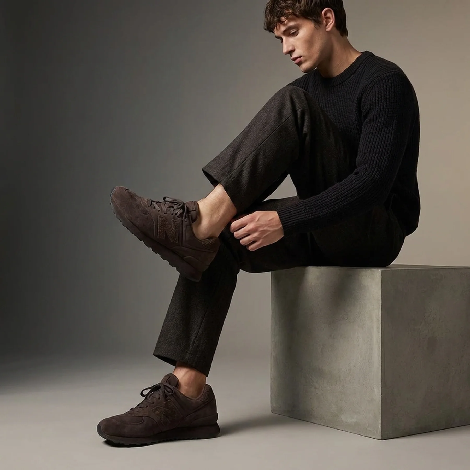 Кросівки чоловічі New Balance 574 Legacy Ghost Brown (U574BSI1)