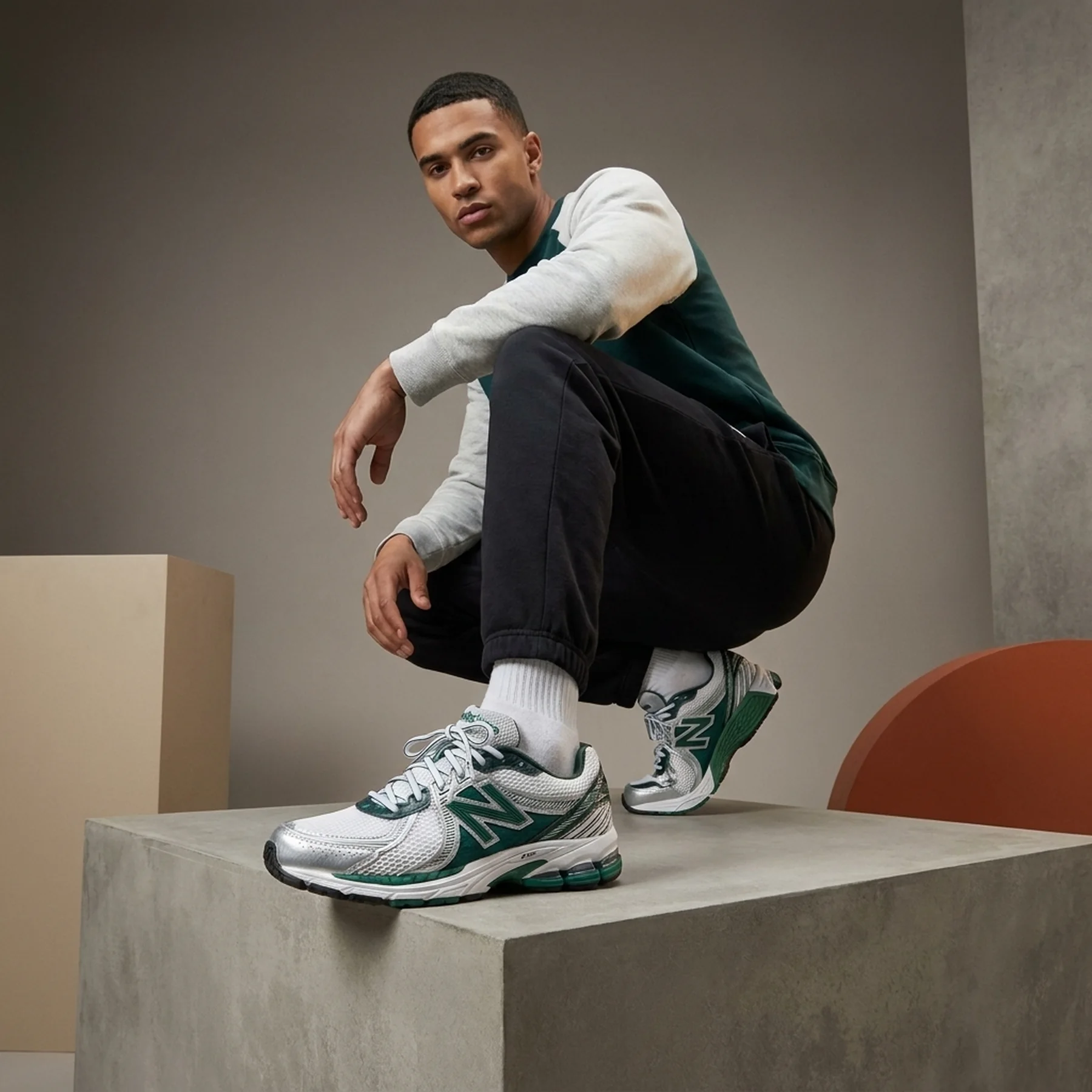 Кросівки чоловічі New Balance 860v2 'Northern Lights Pack - Mallard Green'